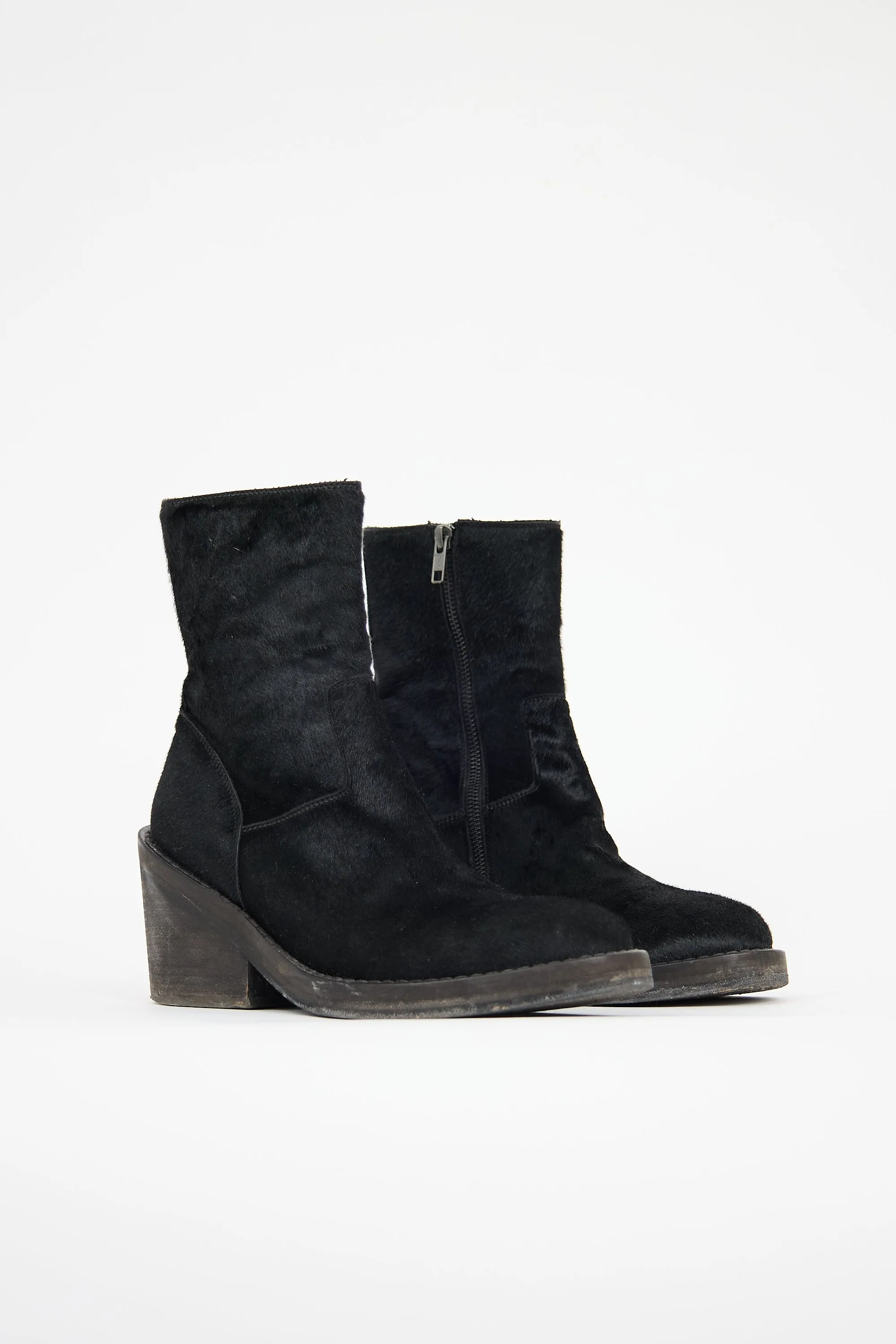 Leather Low Heel Boot sold by VSP Consignment product image thumbnail 2