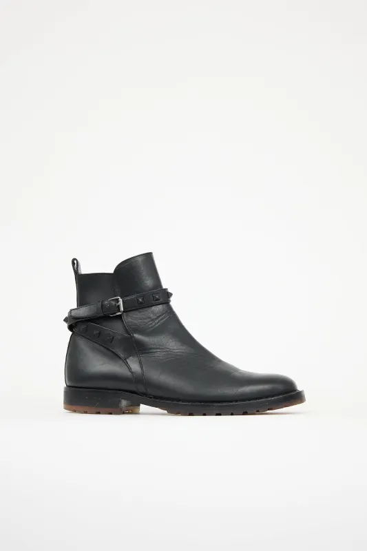 Leather Beatle Jodhpur Boot sold by VSP Consignment