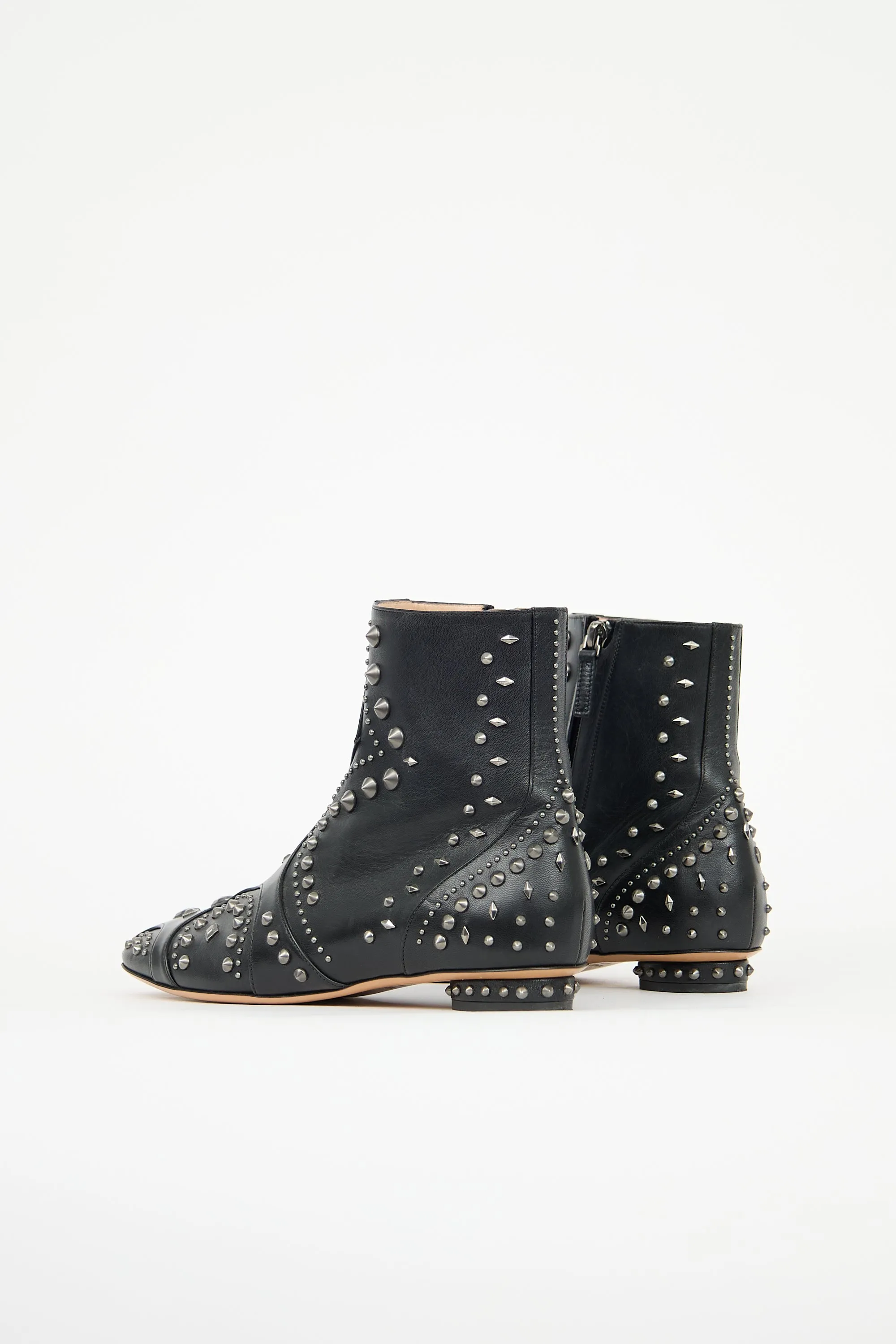 Leather Studded Boot sold by VSP Consignment product image thumbnail 4