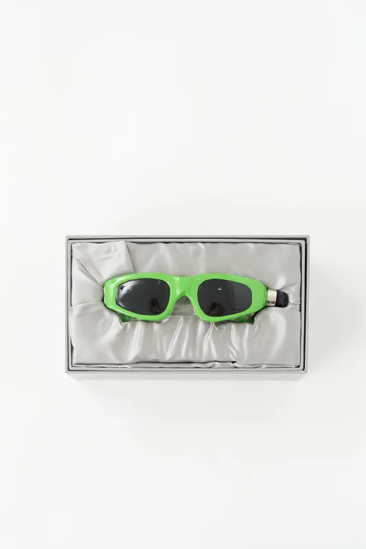 Glass Sunglasses Ornament made by Balenciaga