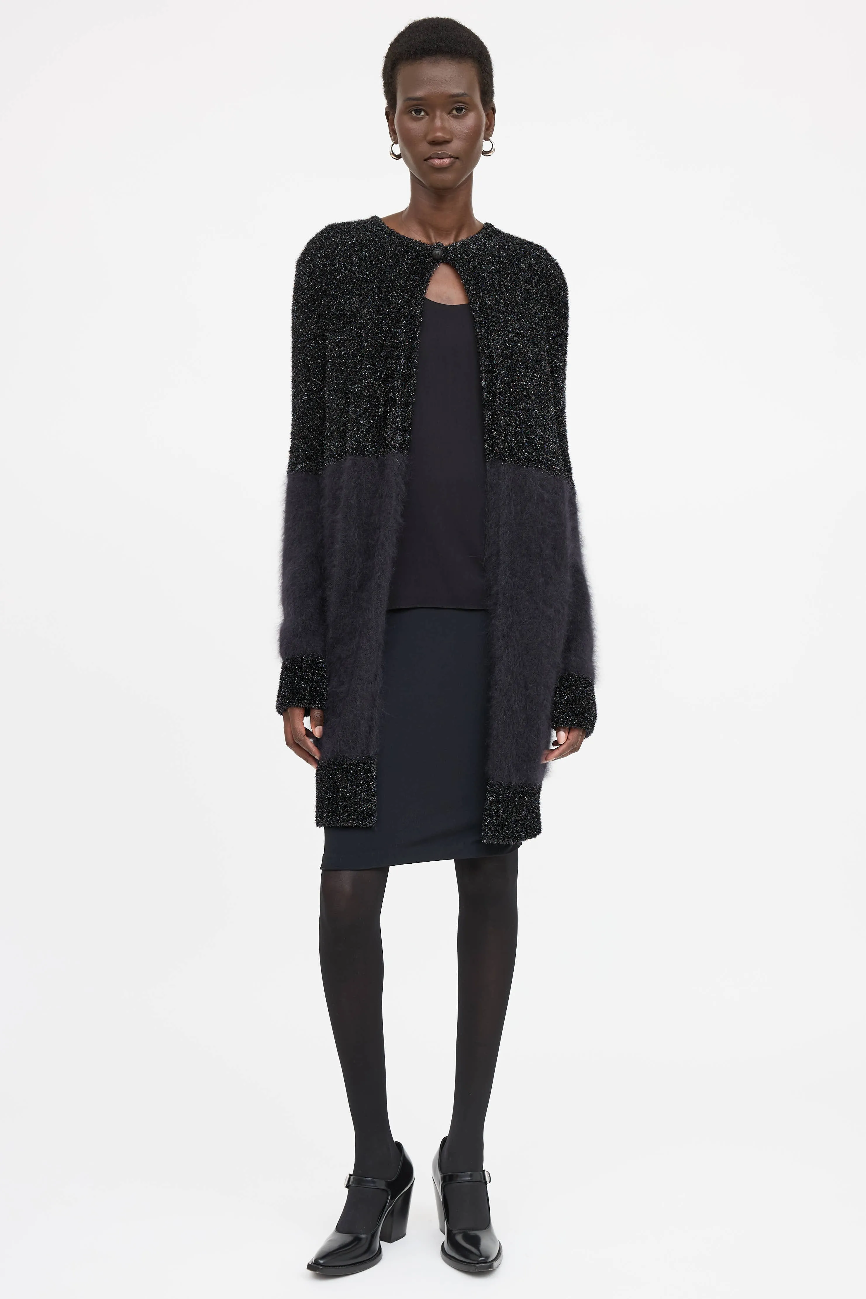 Angora Blend Cardigan sold by VSP Consignment product image thumbnail 3