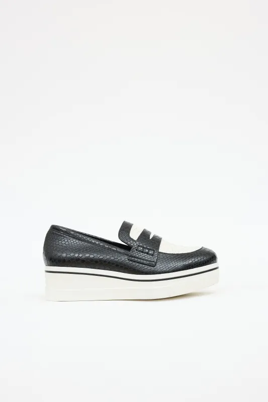 Embossed Platform Loafer sold by VSP Consignment