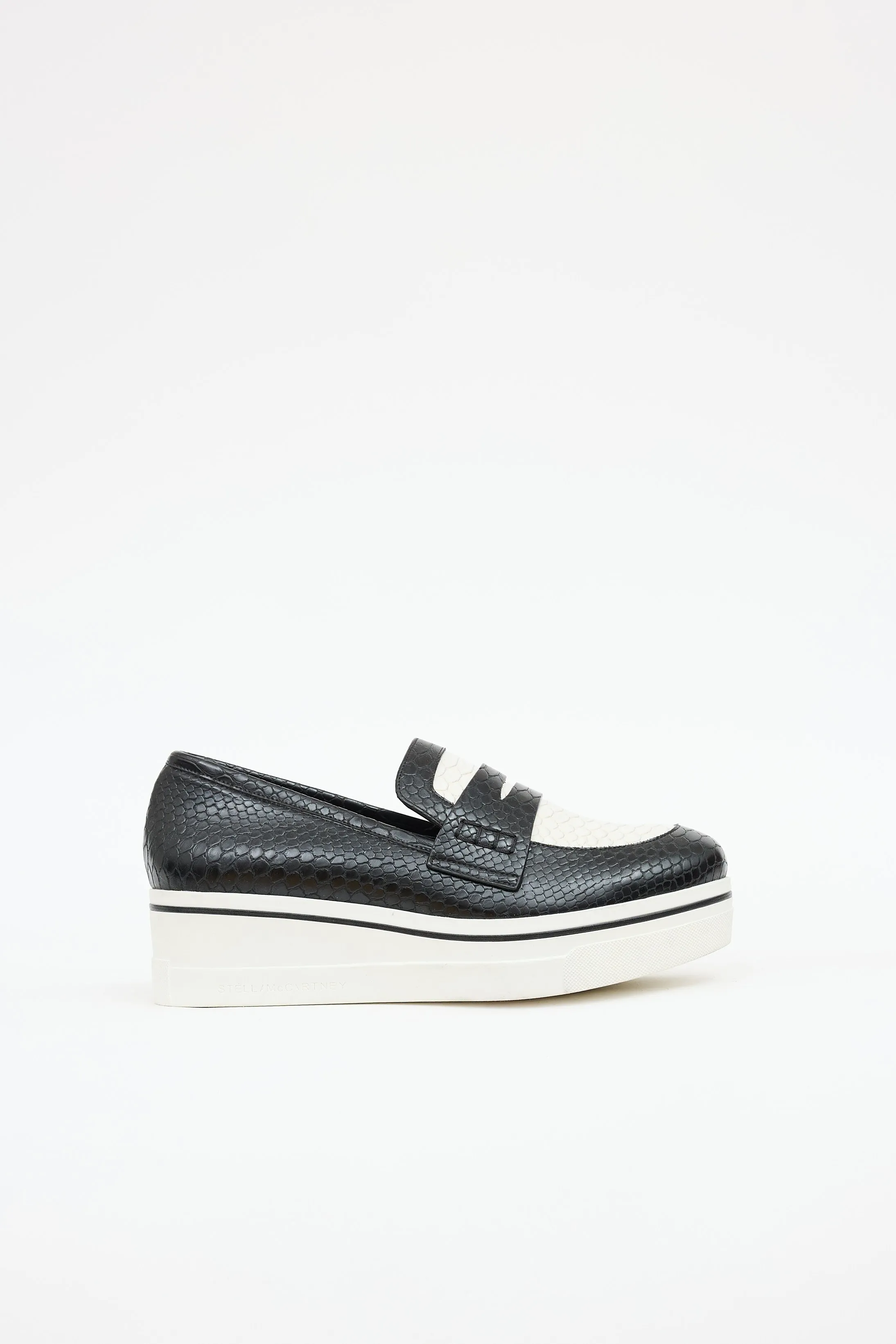 Embossed Platform Loafer sold by VSP Consignment