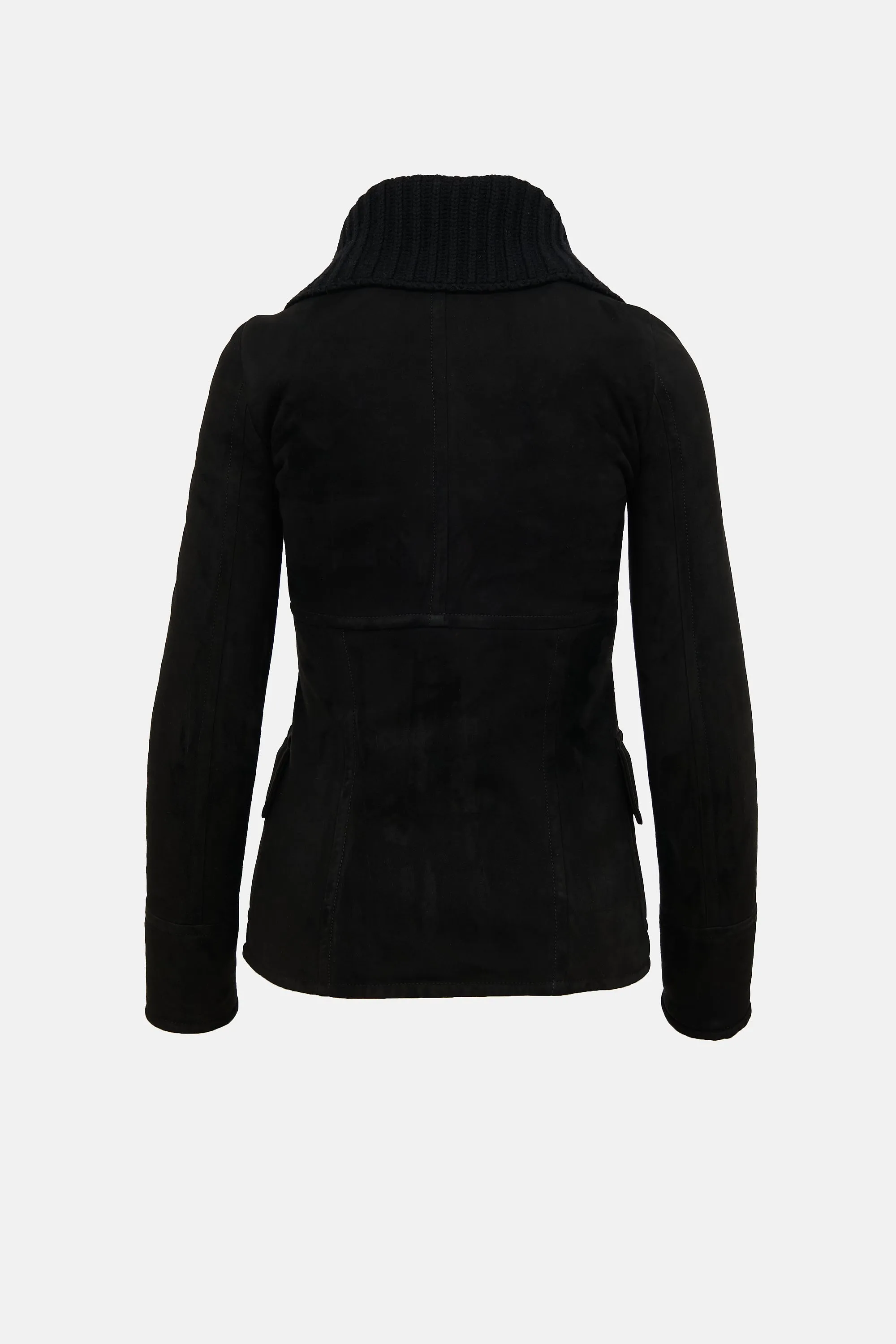 Vintage Suede Shearling Jacket sold by VSP Consignment product image thumbnail 2