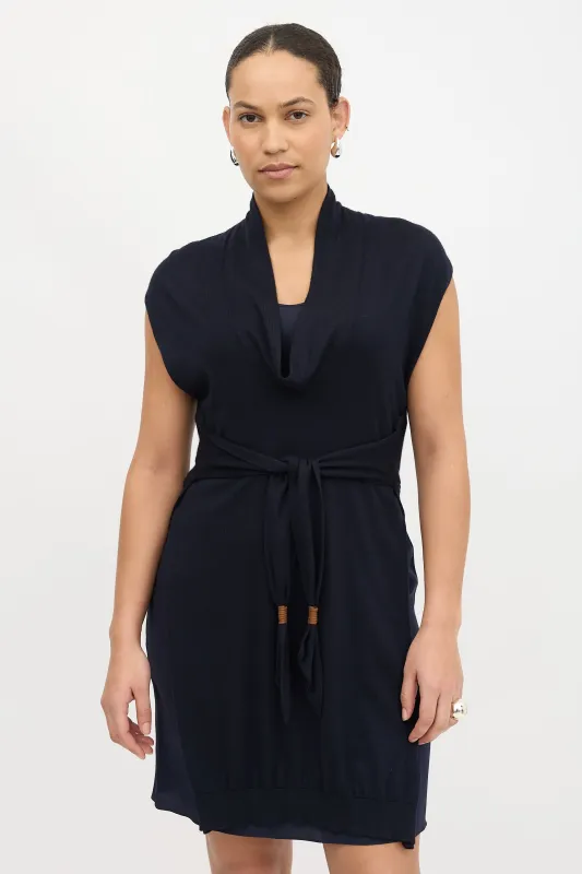 Cashmere & Silk Layered Dress sold by VSP Consignment