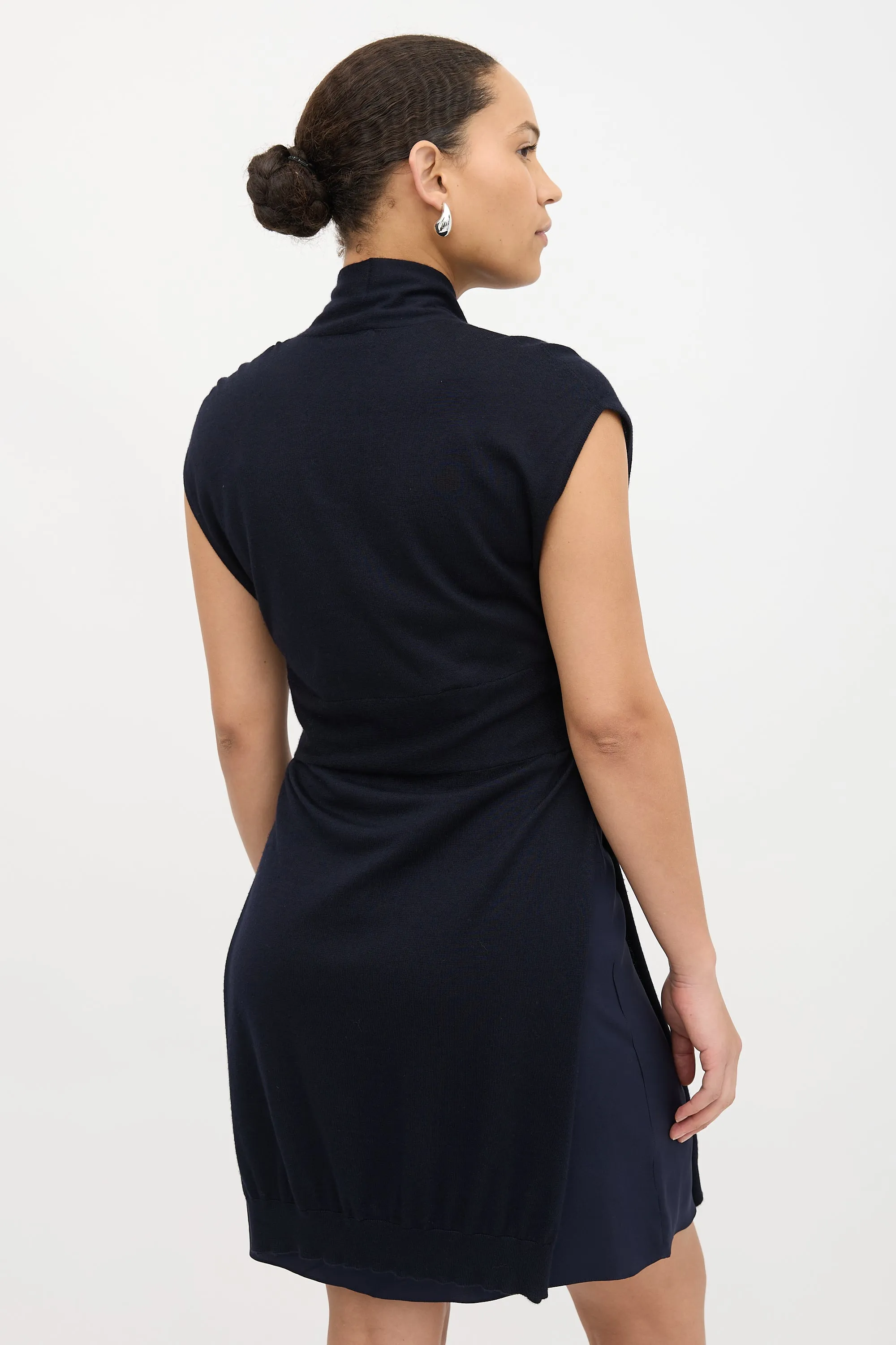 Cashmere & Silk Layered Dress sold by VSP Consignment product image thumbnail 4