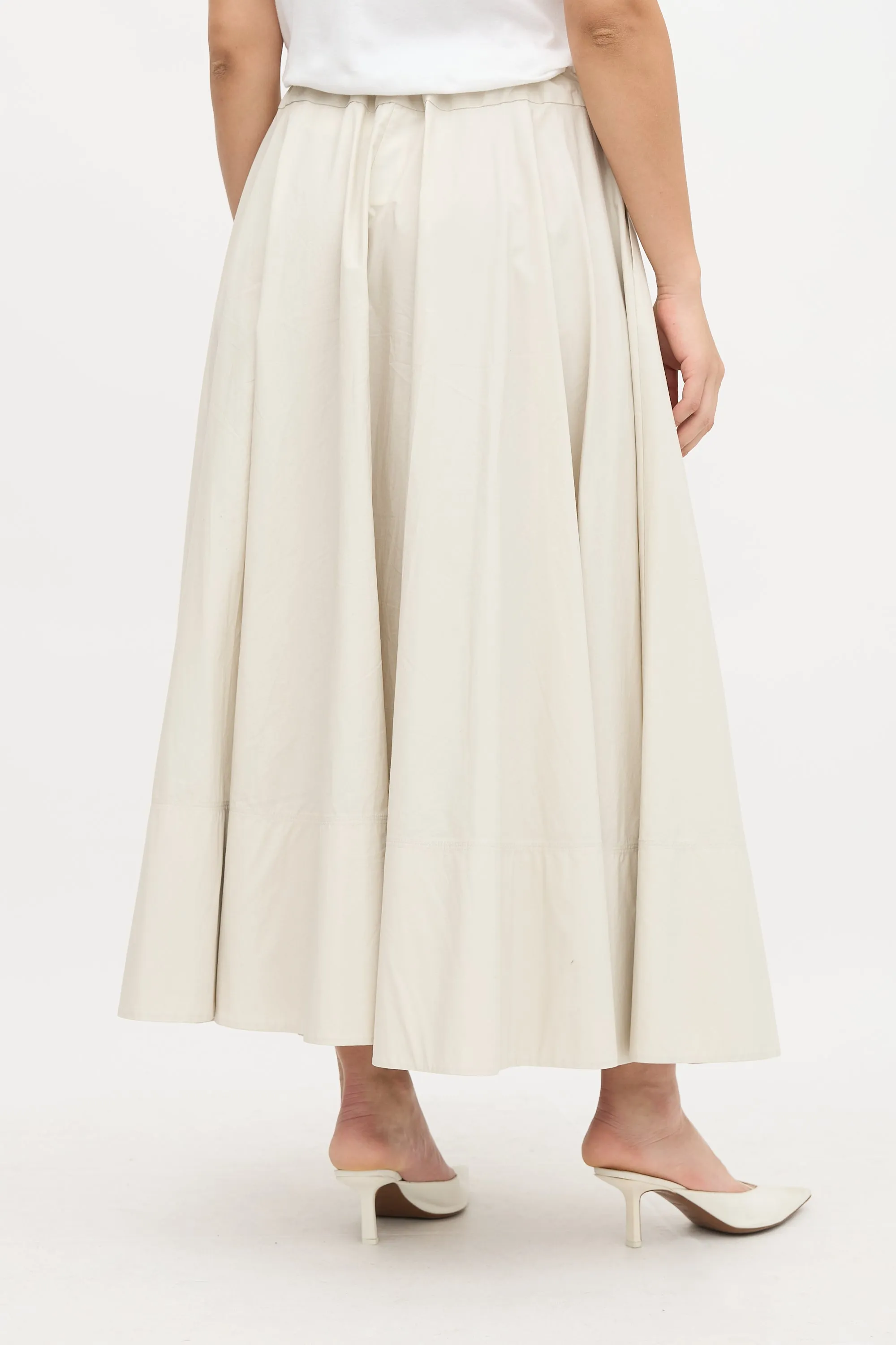 Drawstring A-Line Skirt sold by VSP Consignment product image thumbnail 4