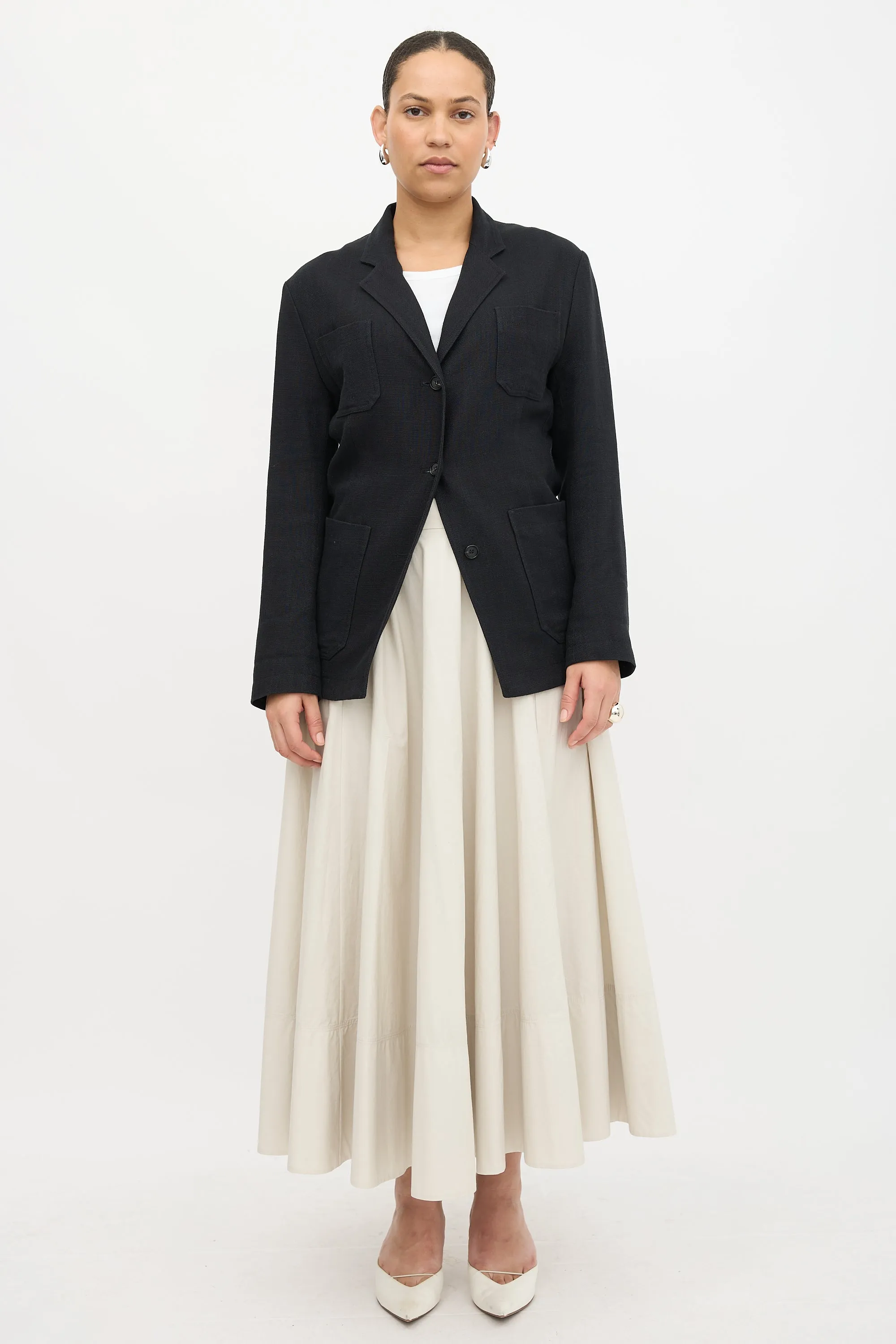 Linen Slim Blazer sold by VSP Consignment product image thumbnail 5