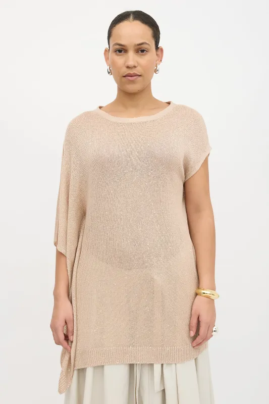 Knit Asymmetrical Top sold by VSP Consignment