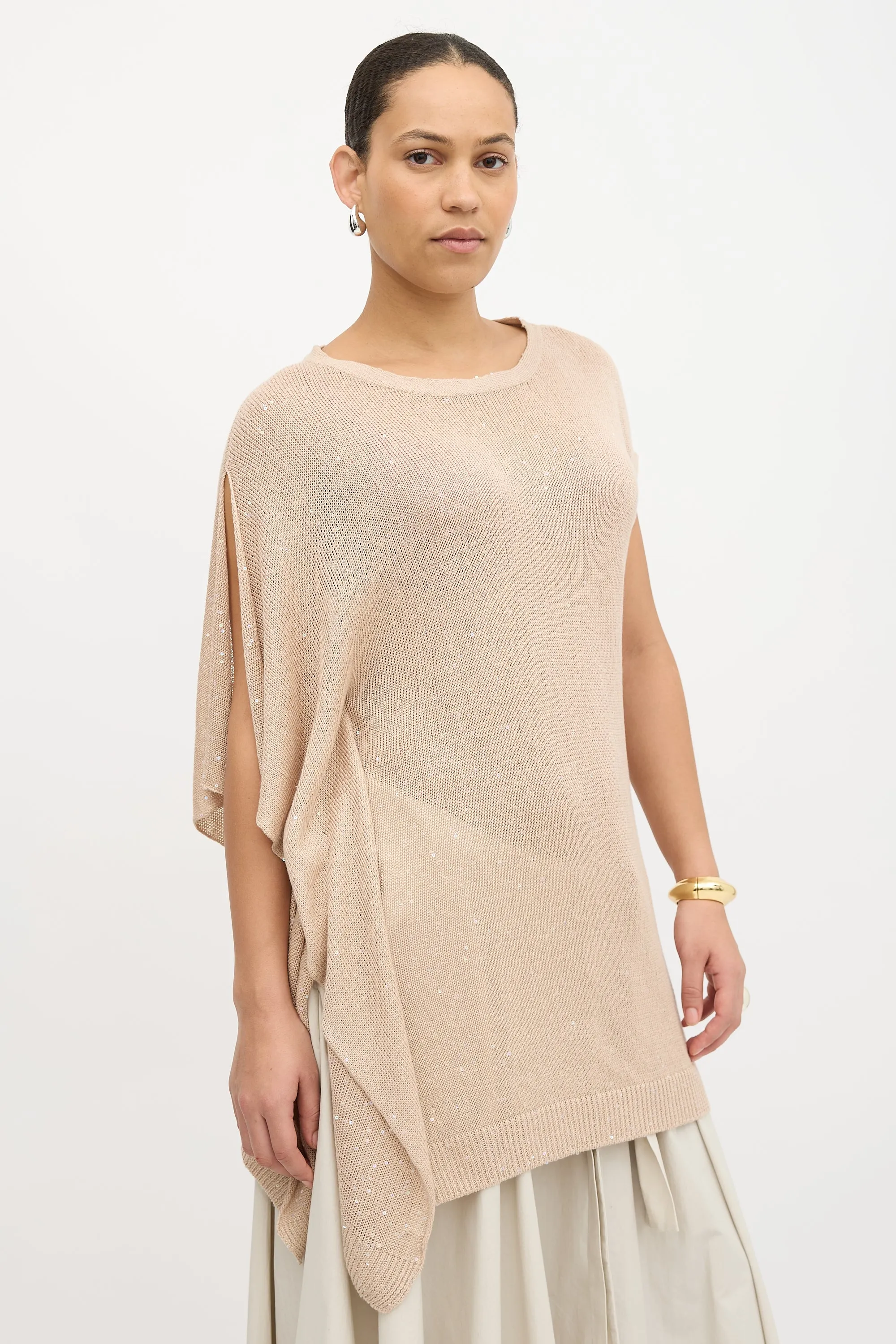 Knit Asymmetrical Top sold by VSP Consignment product image thumbnail 3