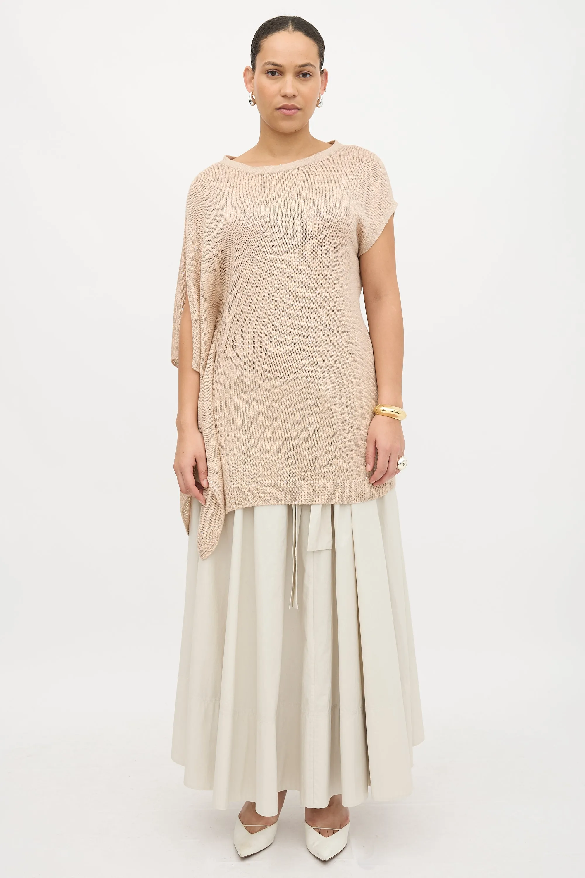 Knit Asymmetrical Top sold by VSP Consignment product image thumbnail 2