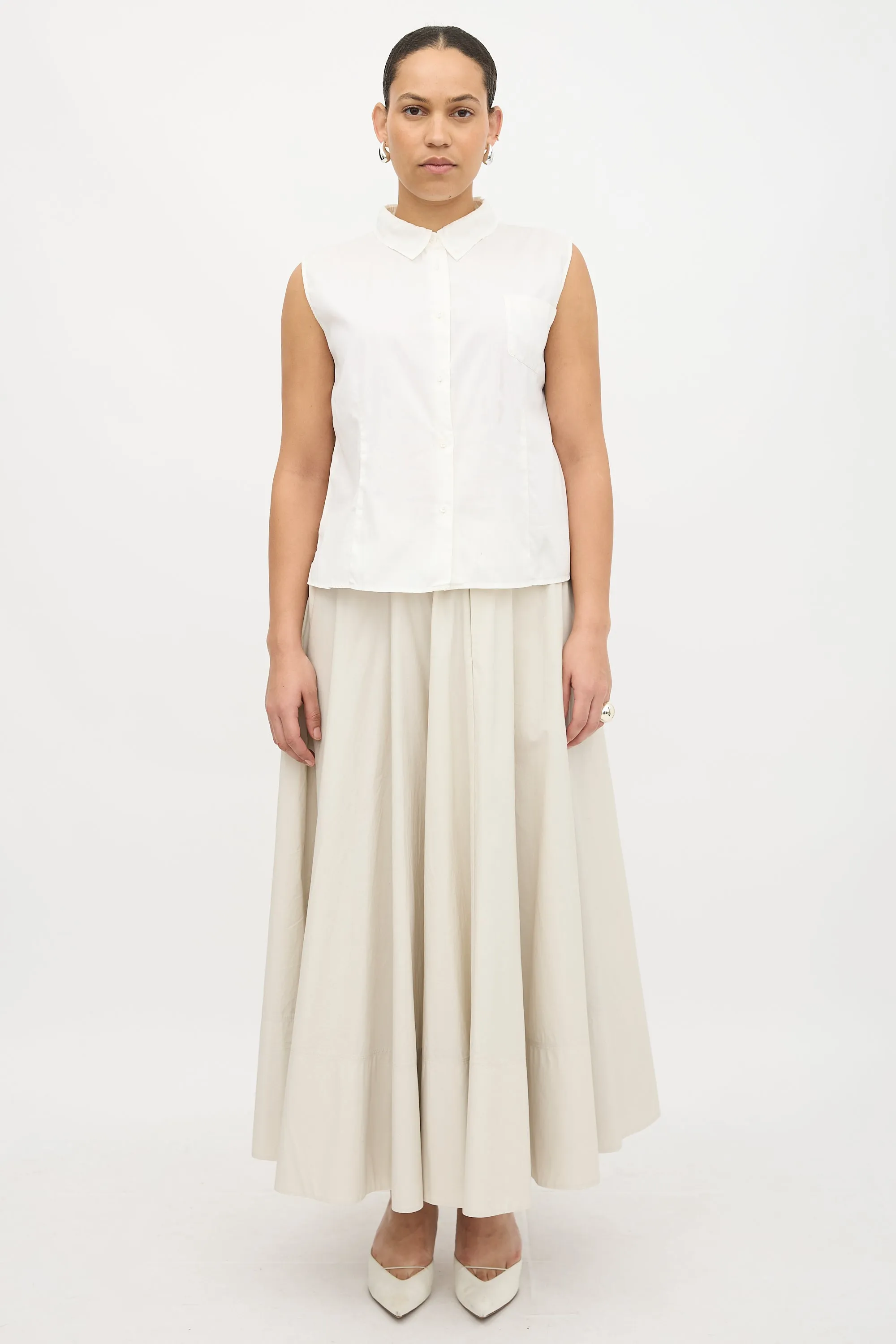 Sleeveless Shirt sold by VSP Consignment product image thumbnail 2