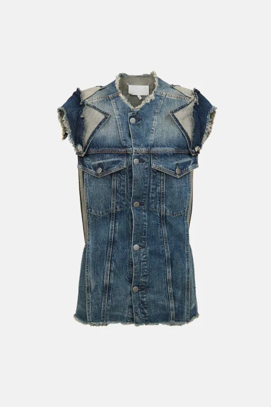 SS 2012 Denim Vest sold by VSP Consignment