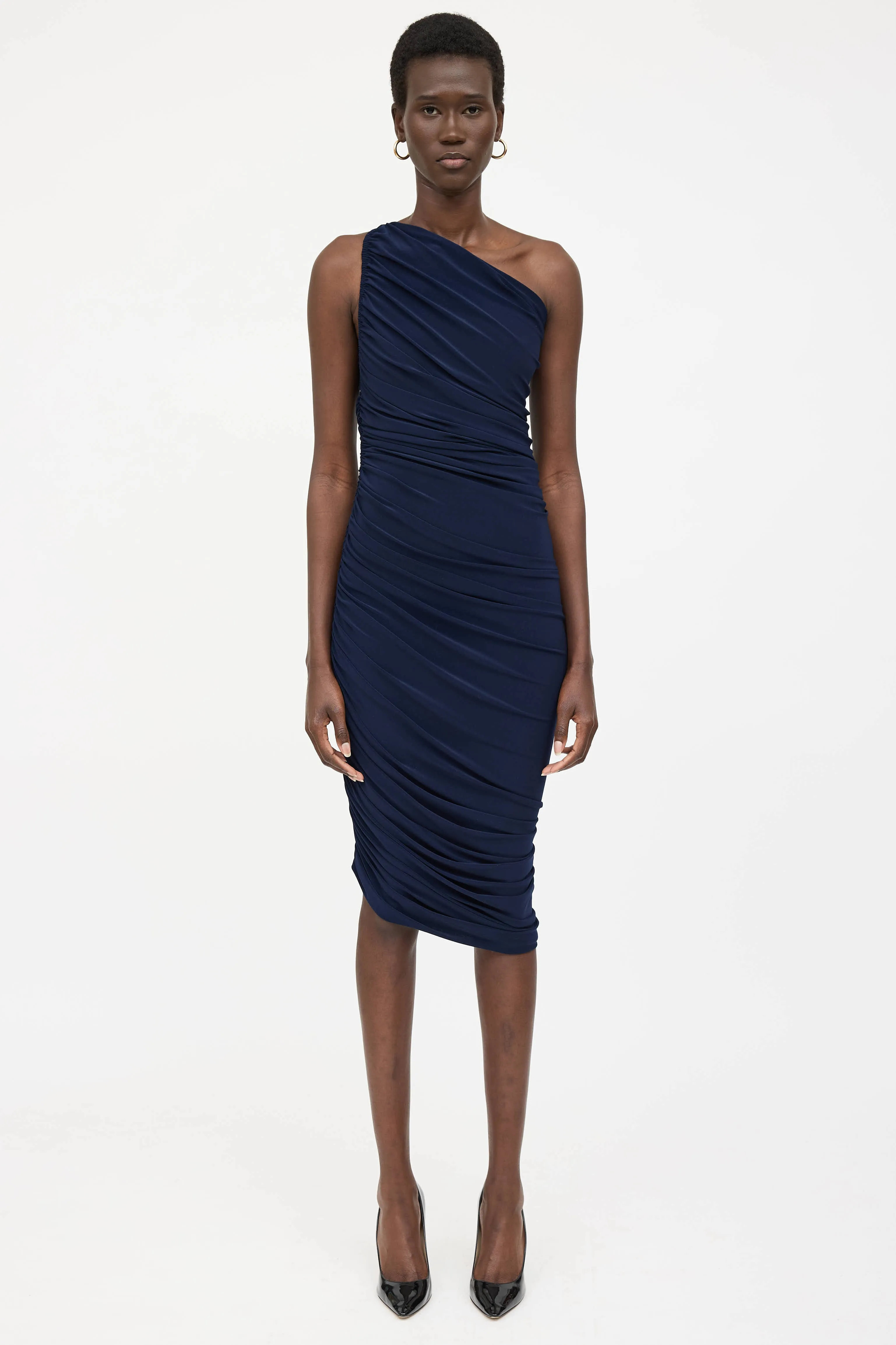 Ruched Diana Dress sold by VSP Consignment