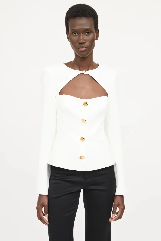 Zaynab Cutout Top made by VSP Consignment