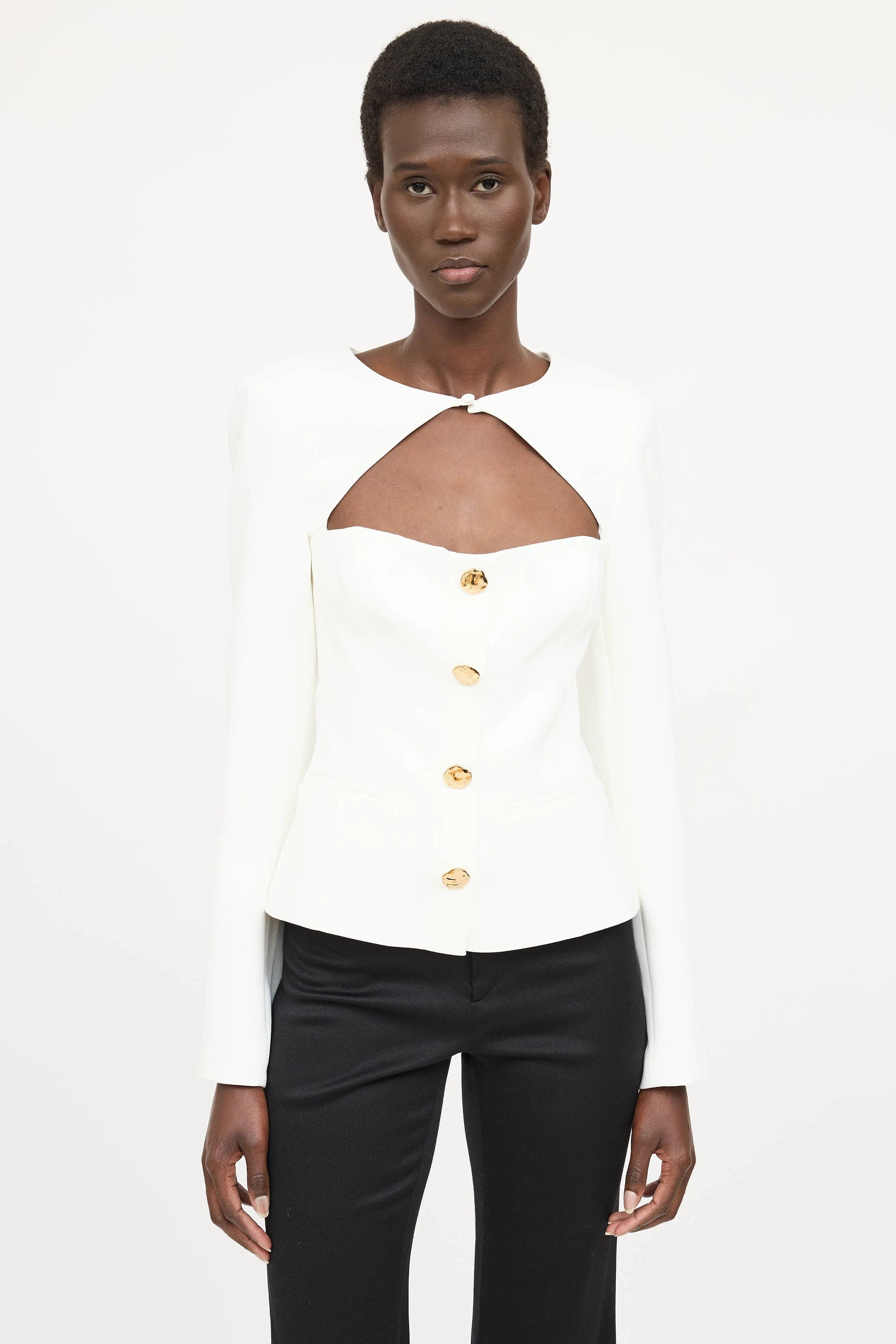 Zaynab Cutout Top sold by VSP Consignment