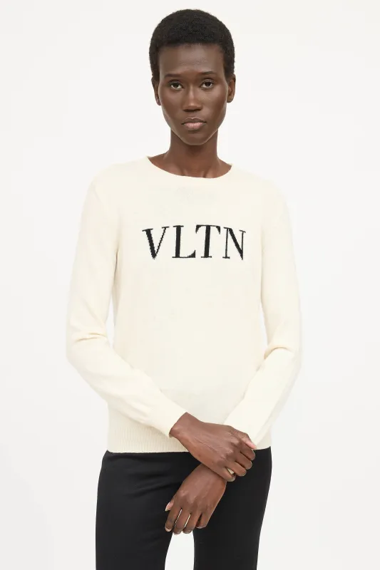 Knit Logo Sweater sold by VSP Consignment