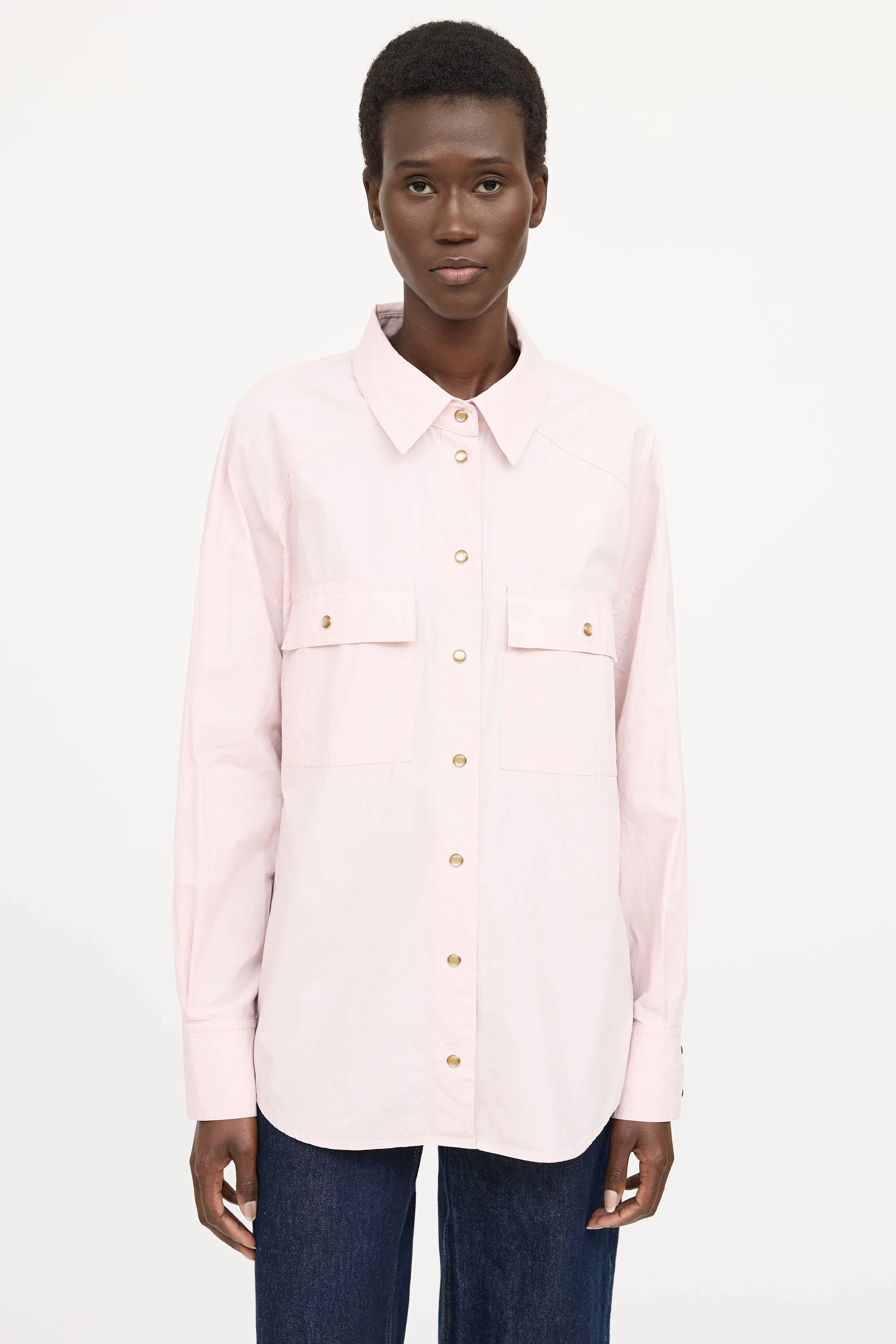 Cotton Bea Snap Shirt sold by VSP Consignment