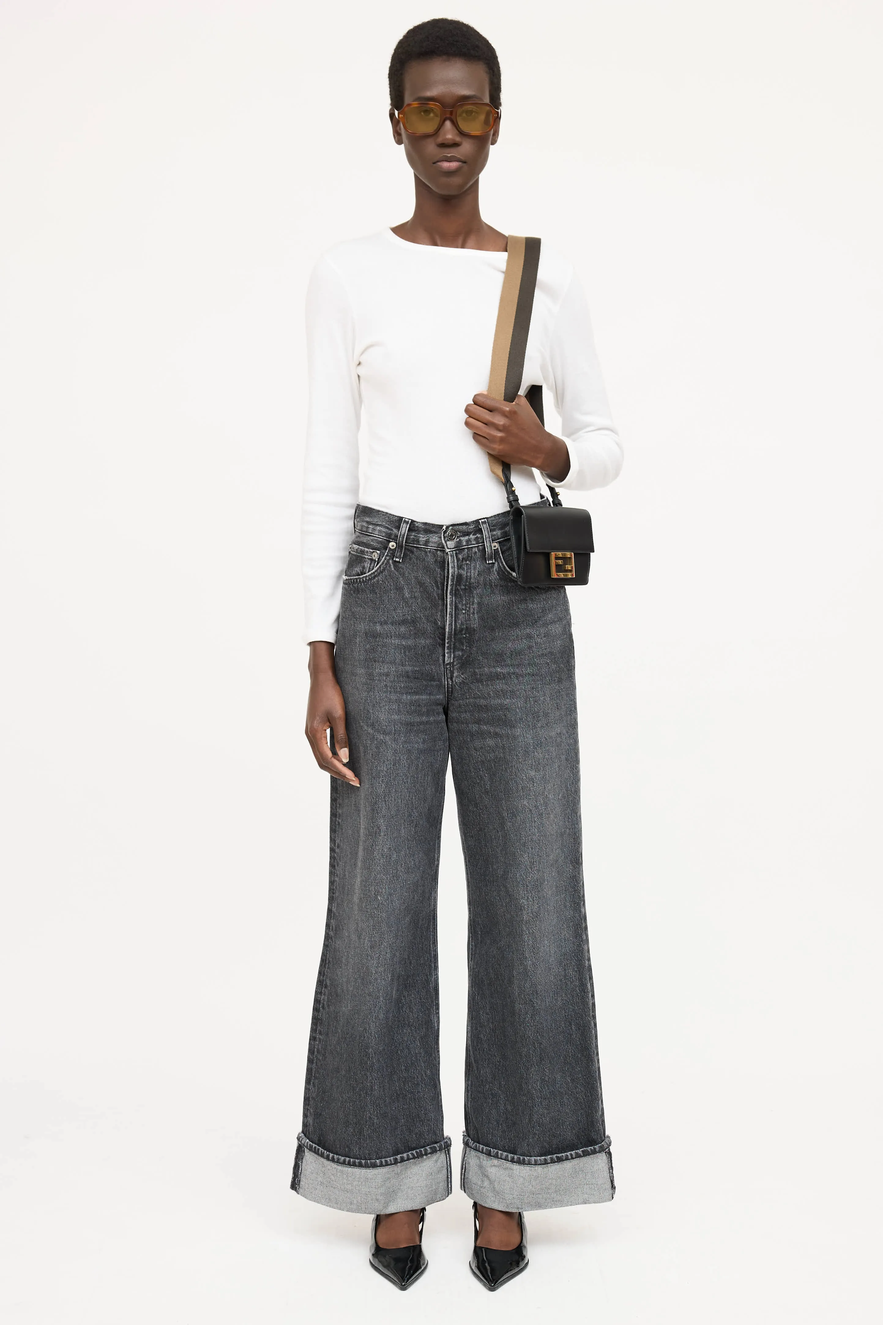 Flat Baguette Mini Bag sold by VSP Consignment product image thumbnail 2