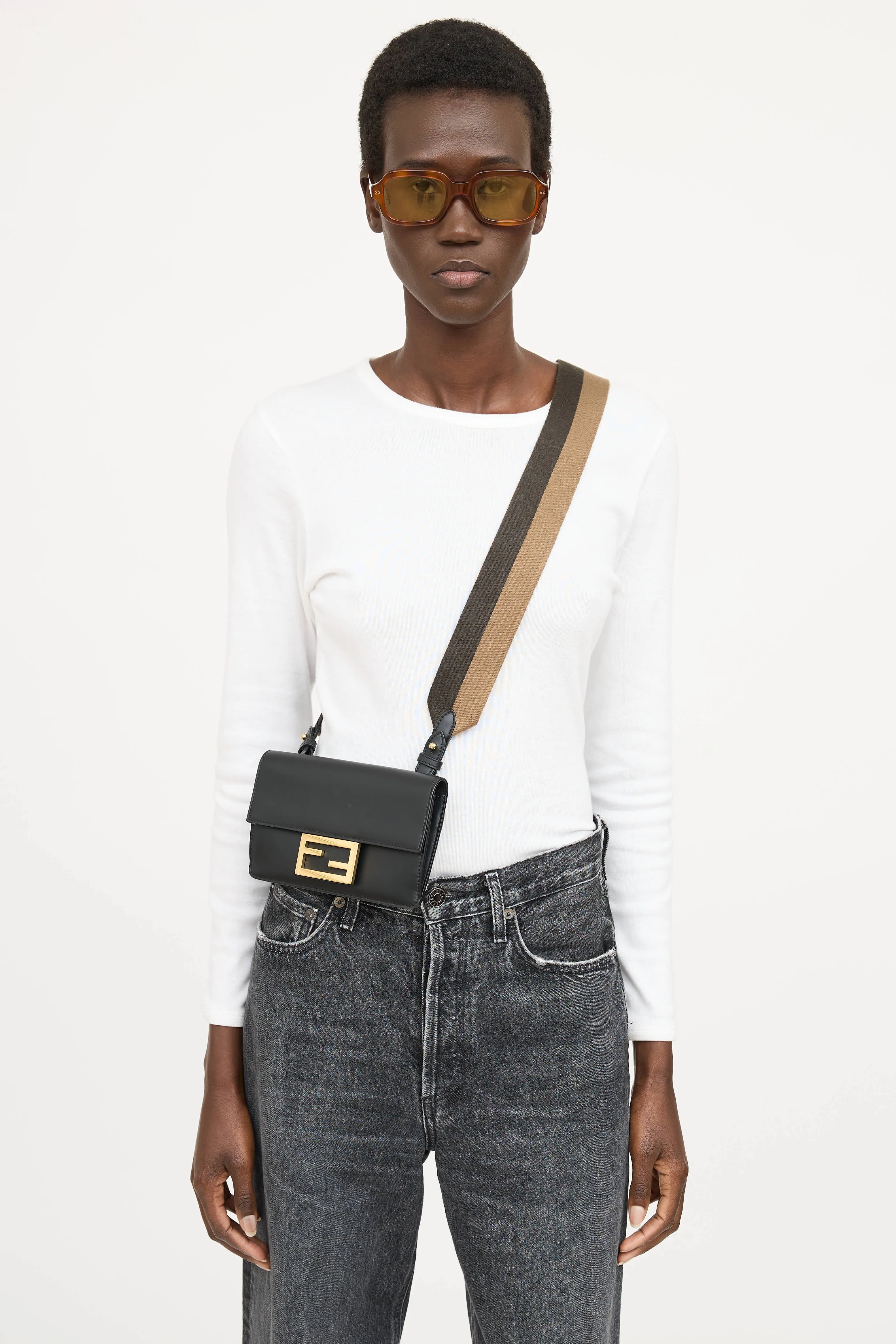 Flat Baguette Mini Bag sold by VSP Consignment product image thumbnail 4