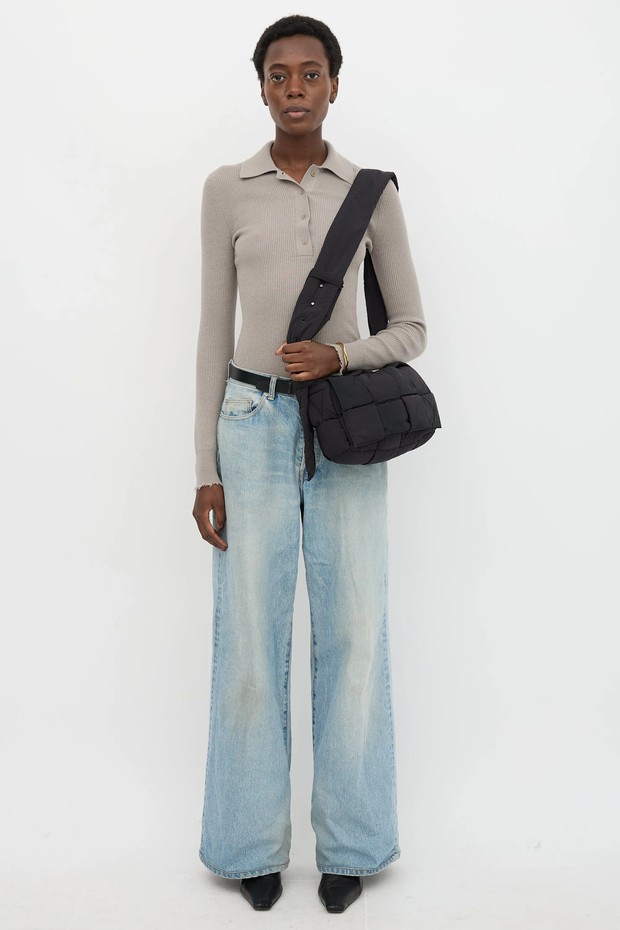 Nylon Intreccio Cassette Bag sold by VSP Consignment product image thumbnail 2