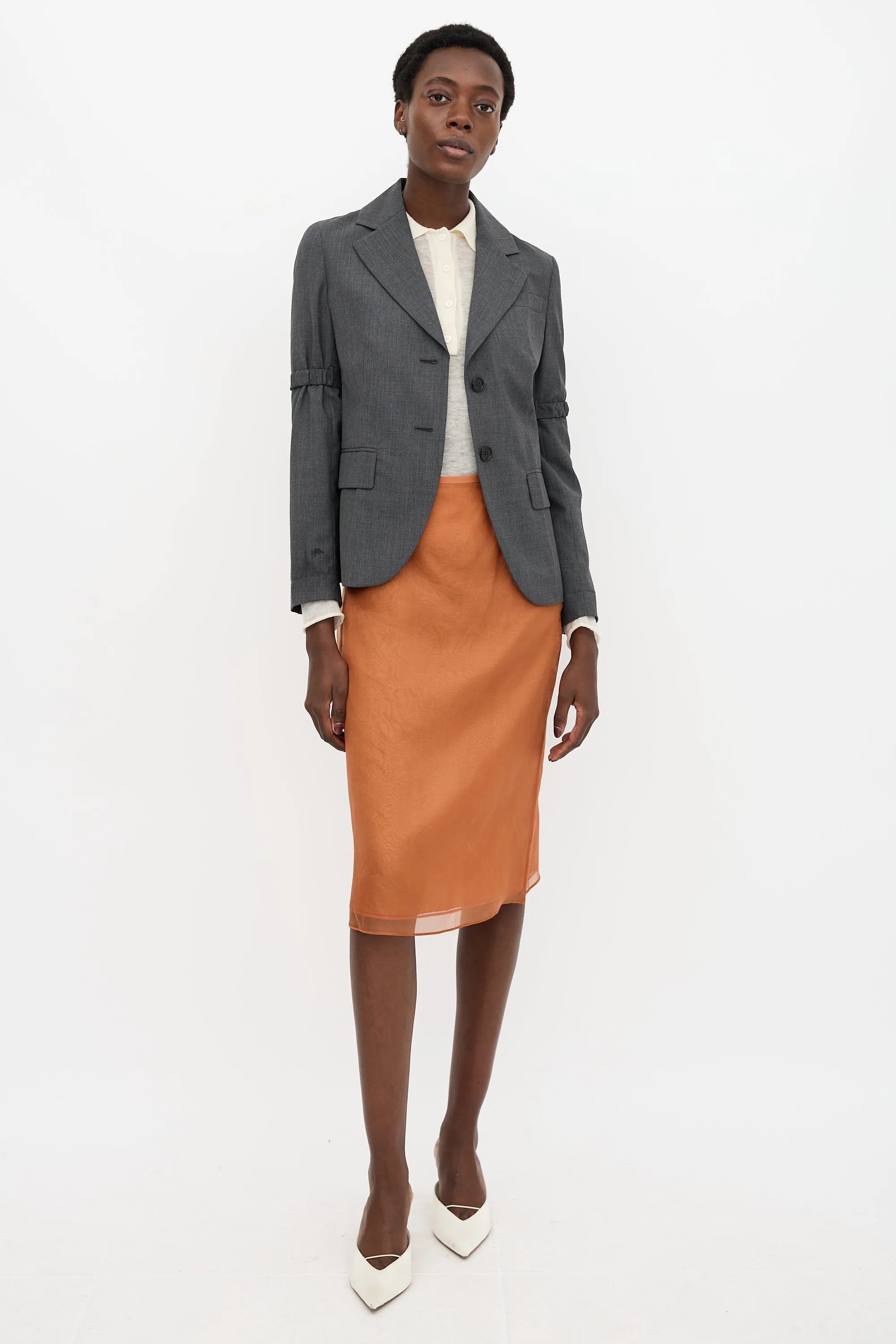 Elbow Strap Blazer sold by VSP Consignment product image thumbnail 2