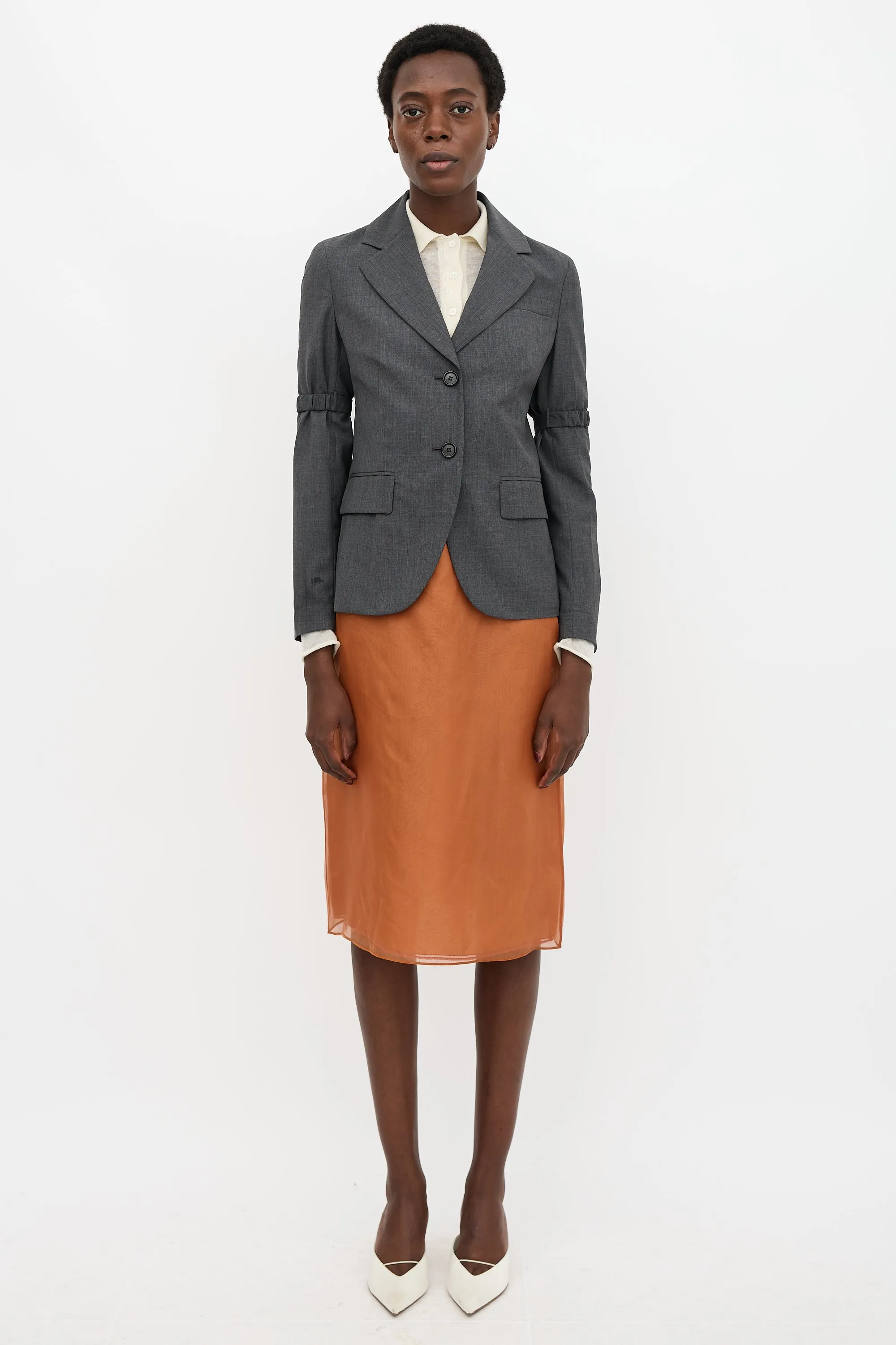 Elbow Strap Blazer sold by VSP Consignment product image thumbnail 4