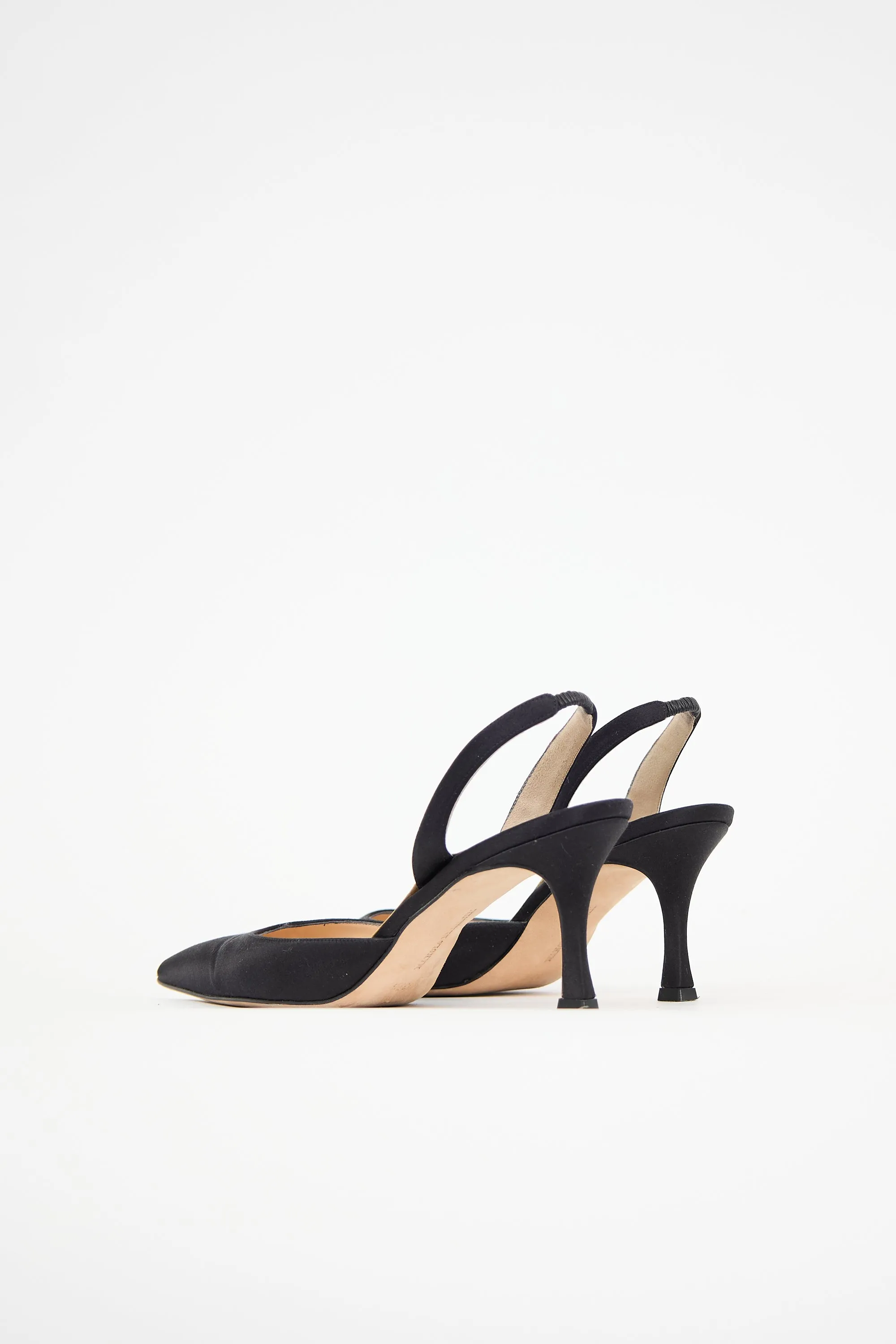 Satin Carolyne Pump sold by VSP Consignment product image thumbnail 4