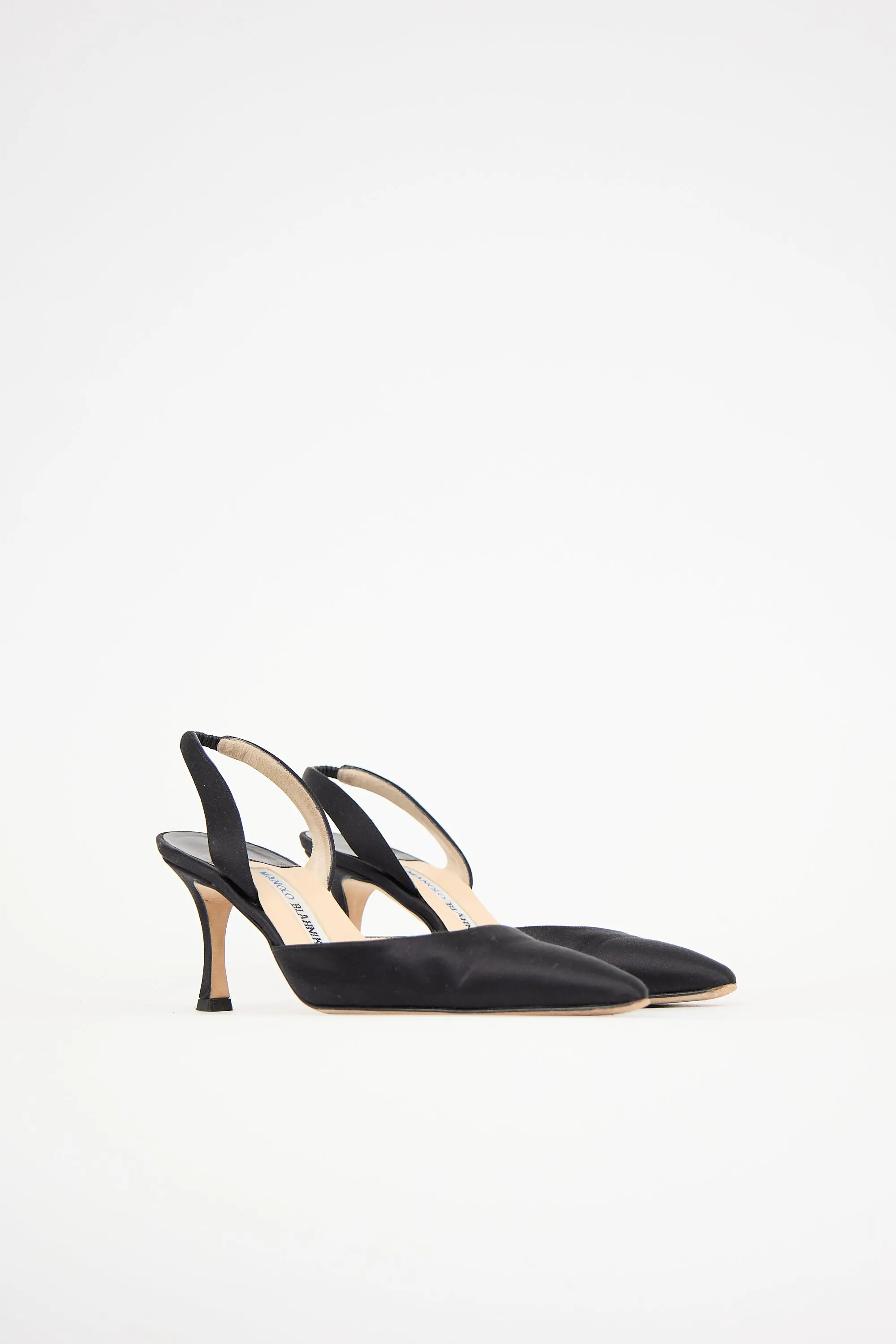 Satin Carolyne Pump sold by VSP Consignment product image thumbnail 2