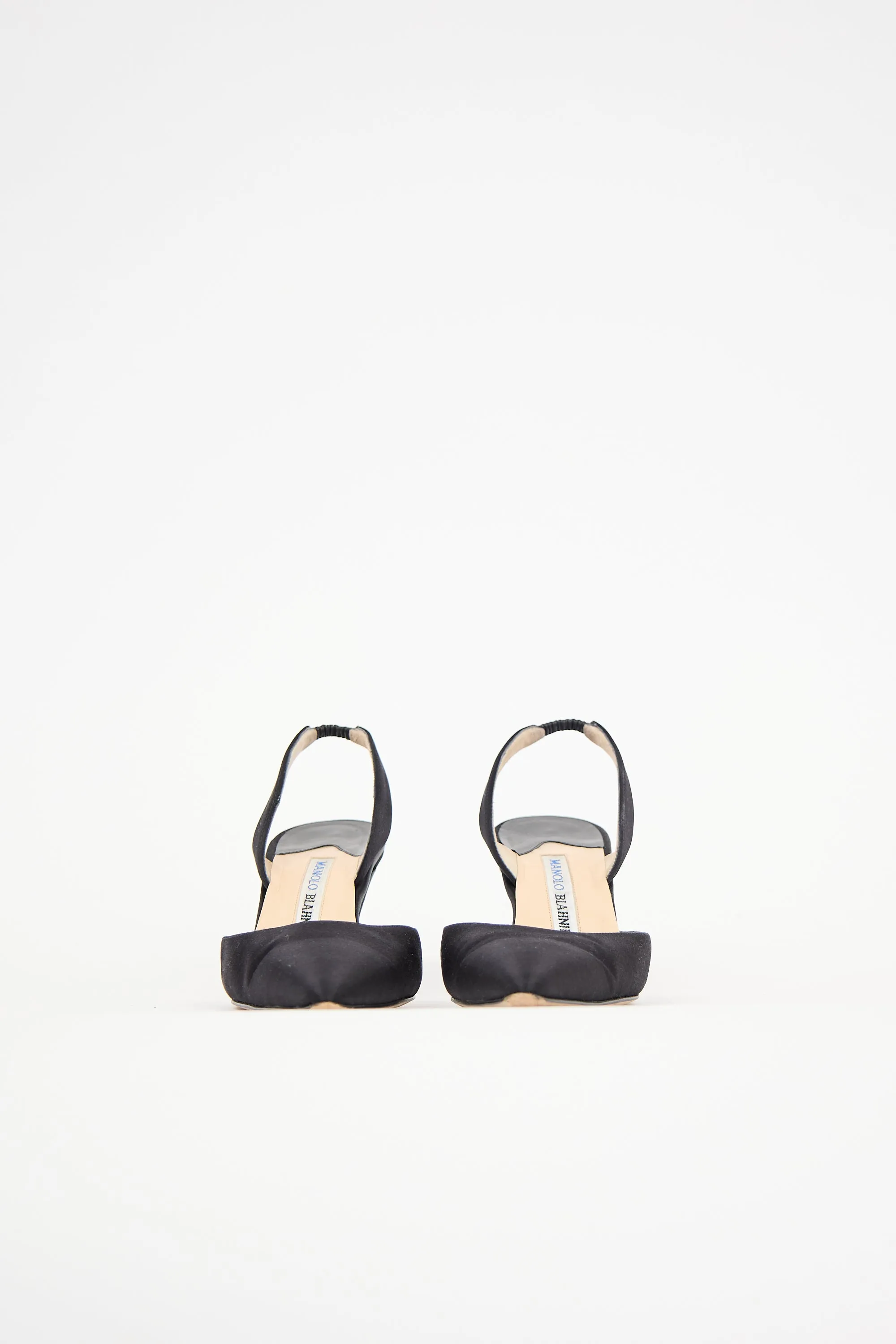 Satin Carolyne Pump sold by VSP Consignment product image thumbnail 3