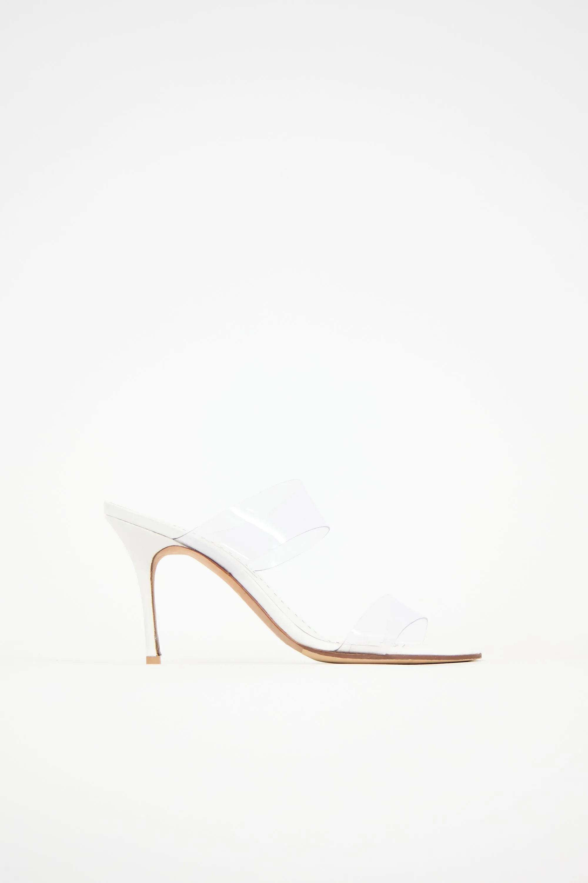 Leather & PVC Scolto Sandal sold by VSP Consignment