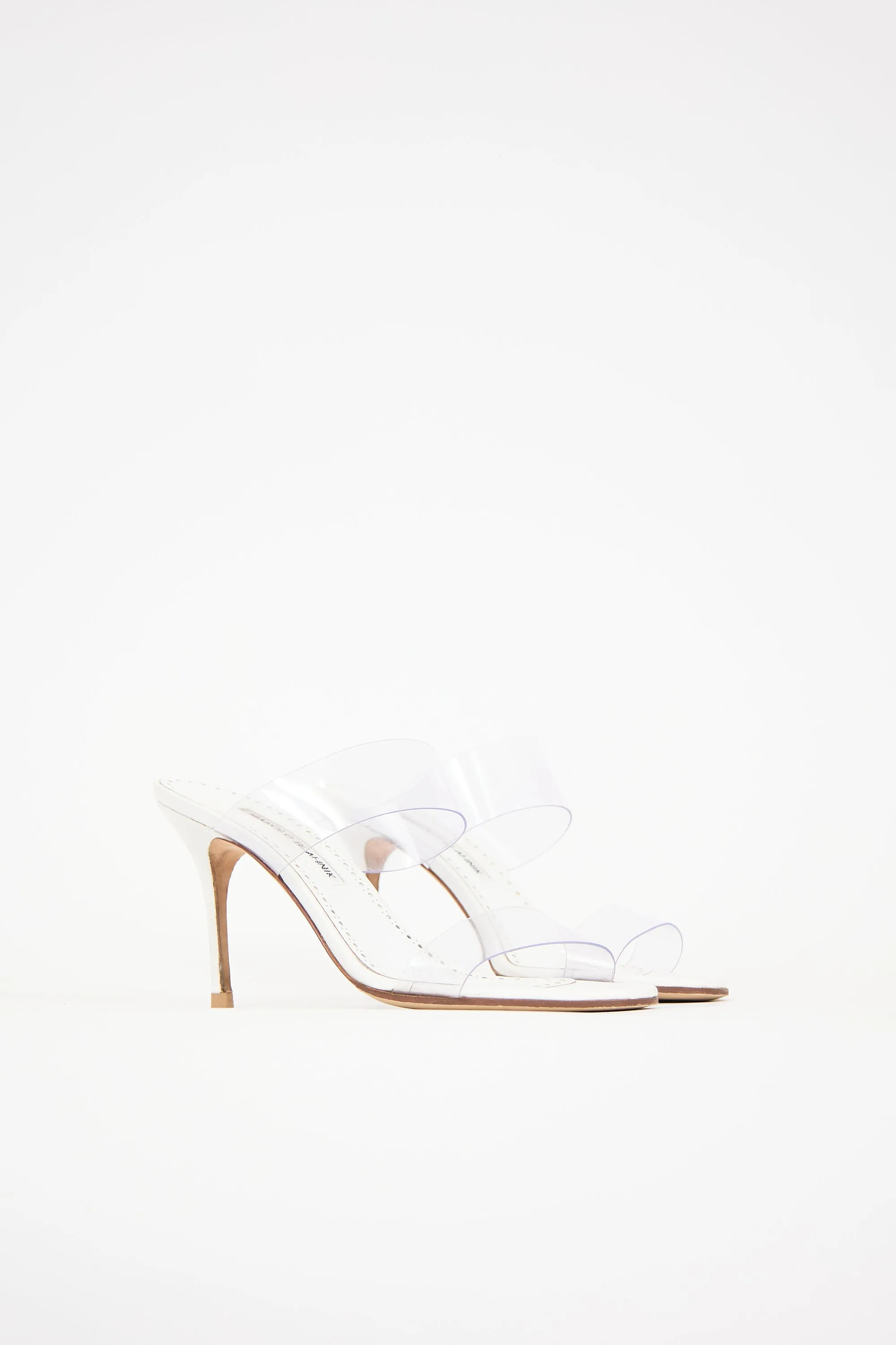 Leather & PVC Scolto Sandal sold by VSP Consignment product image thumbnail 2