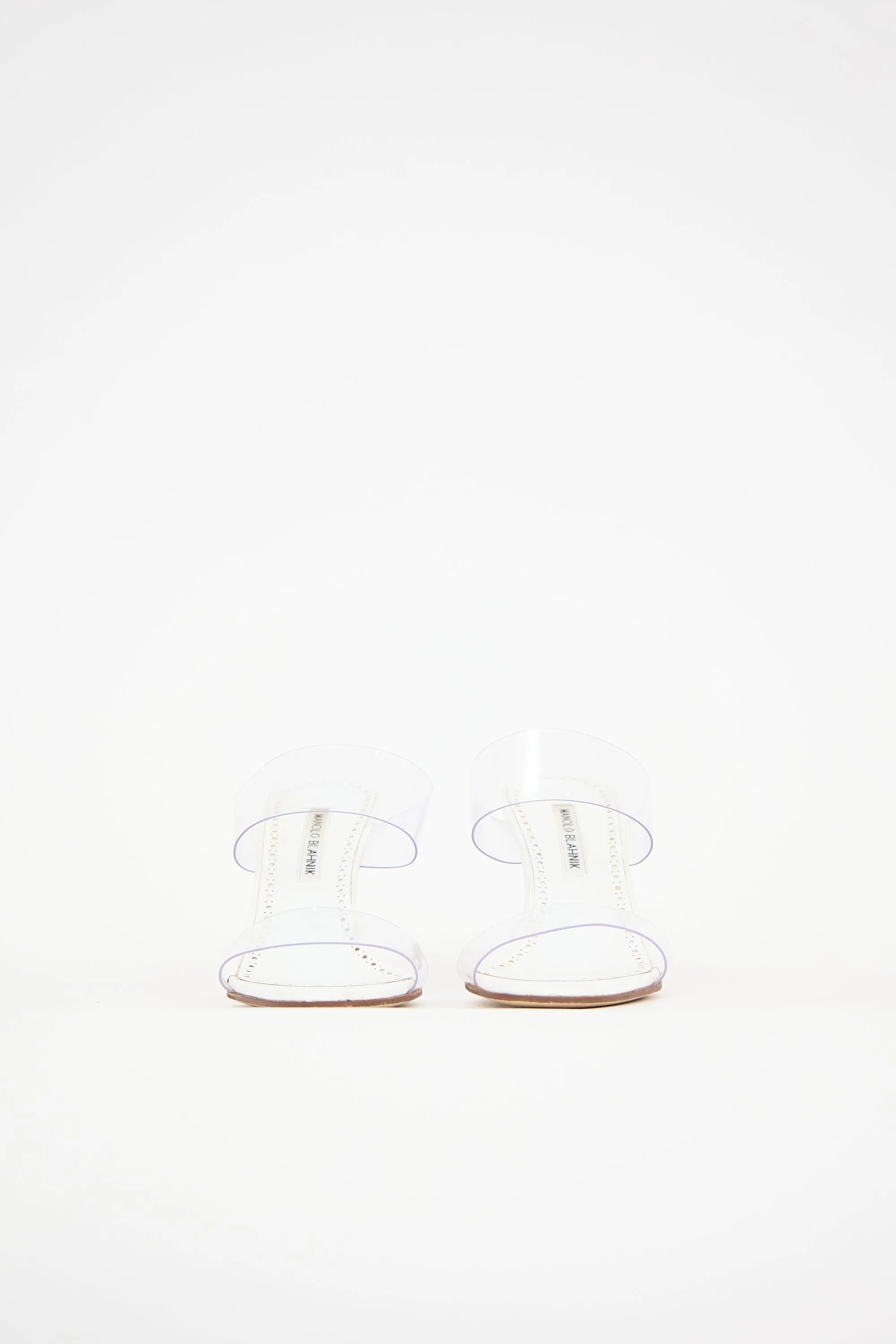 Leather & PVC Scolto Sandal sold by VSP Consignment product image thumbnail 3