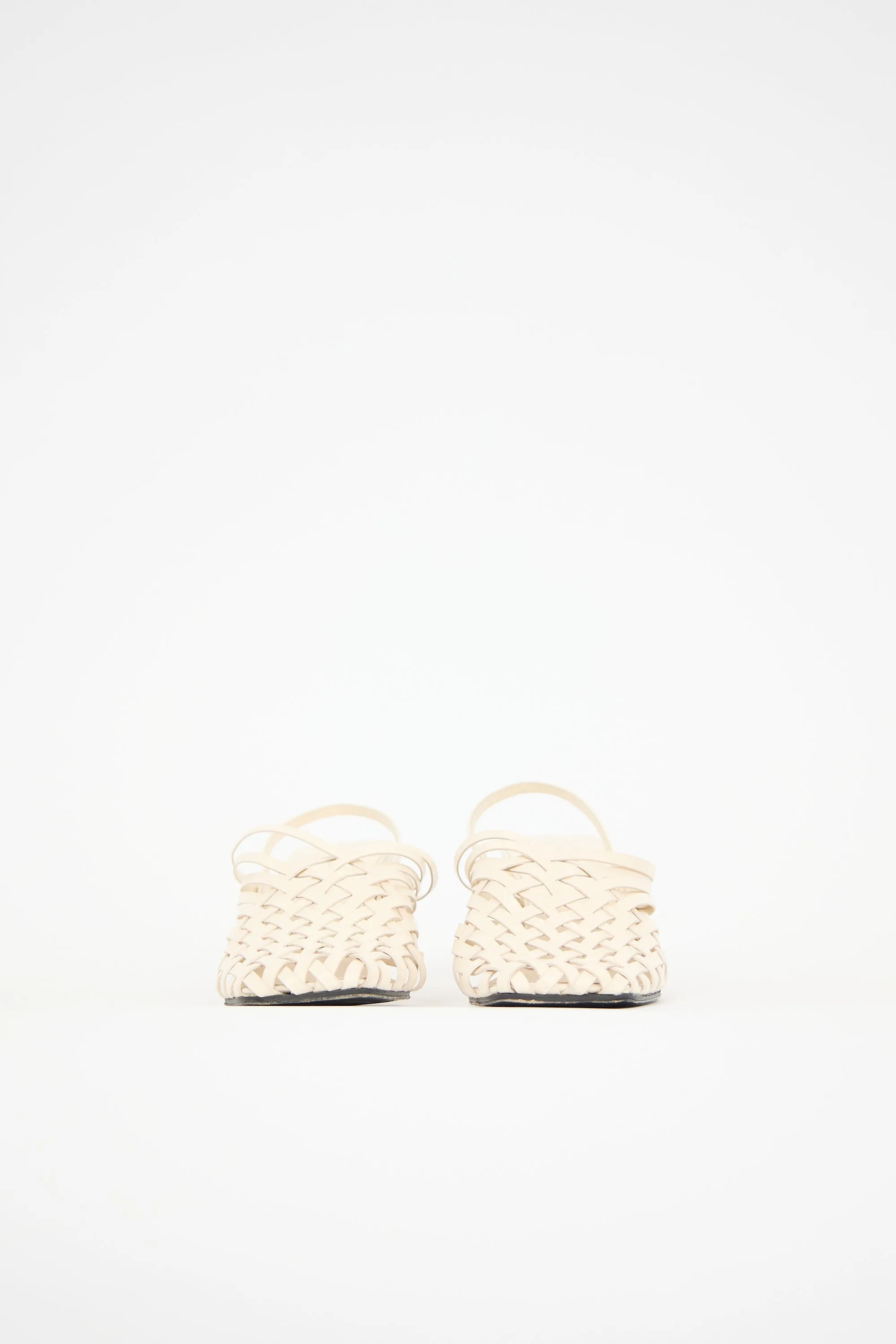 Leather Woven Mule sold by VSP Consignment product image thumbnail 3