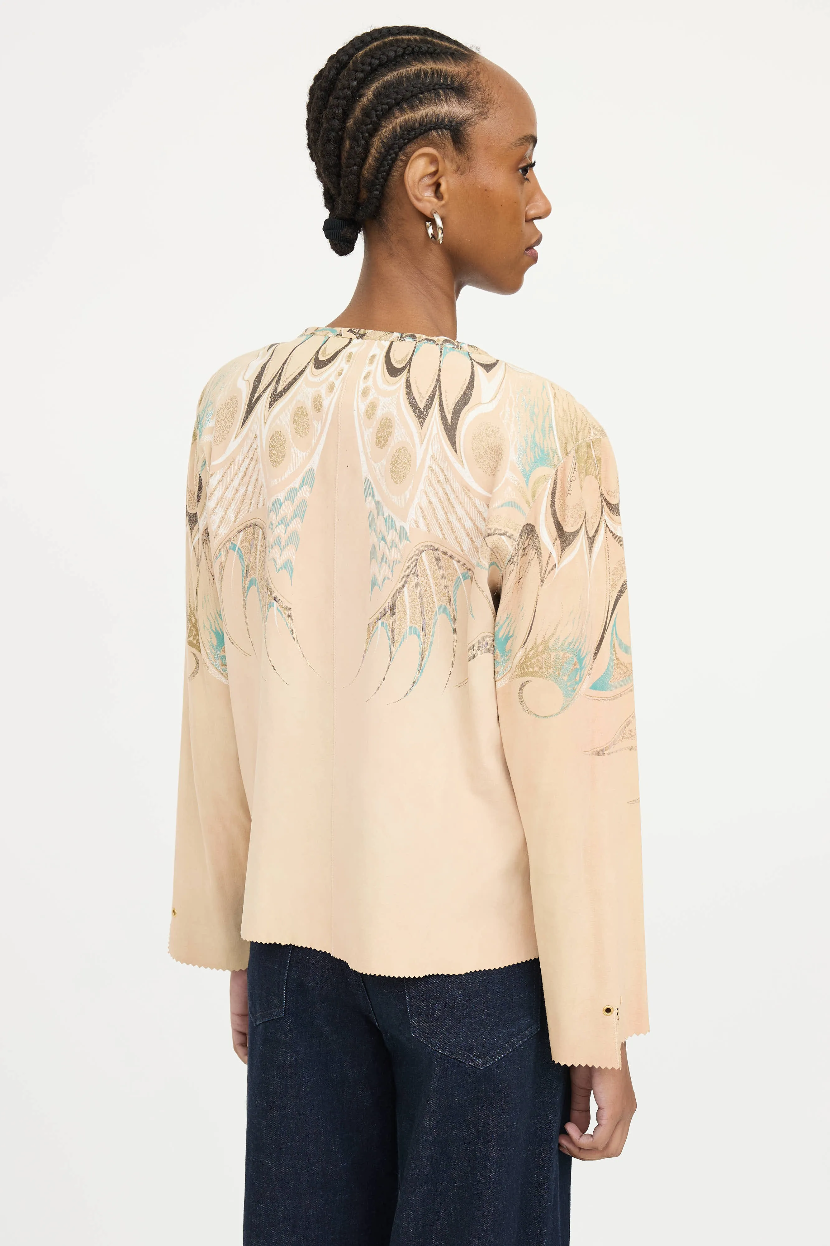 2004 Suede Fringe Jacket sold by VSP Consignment product image thumbnail 4