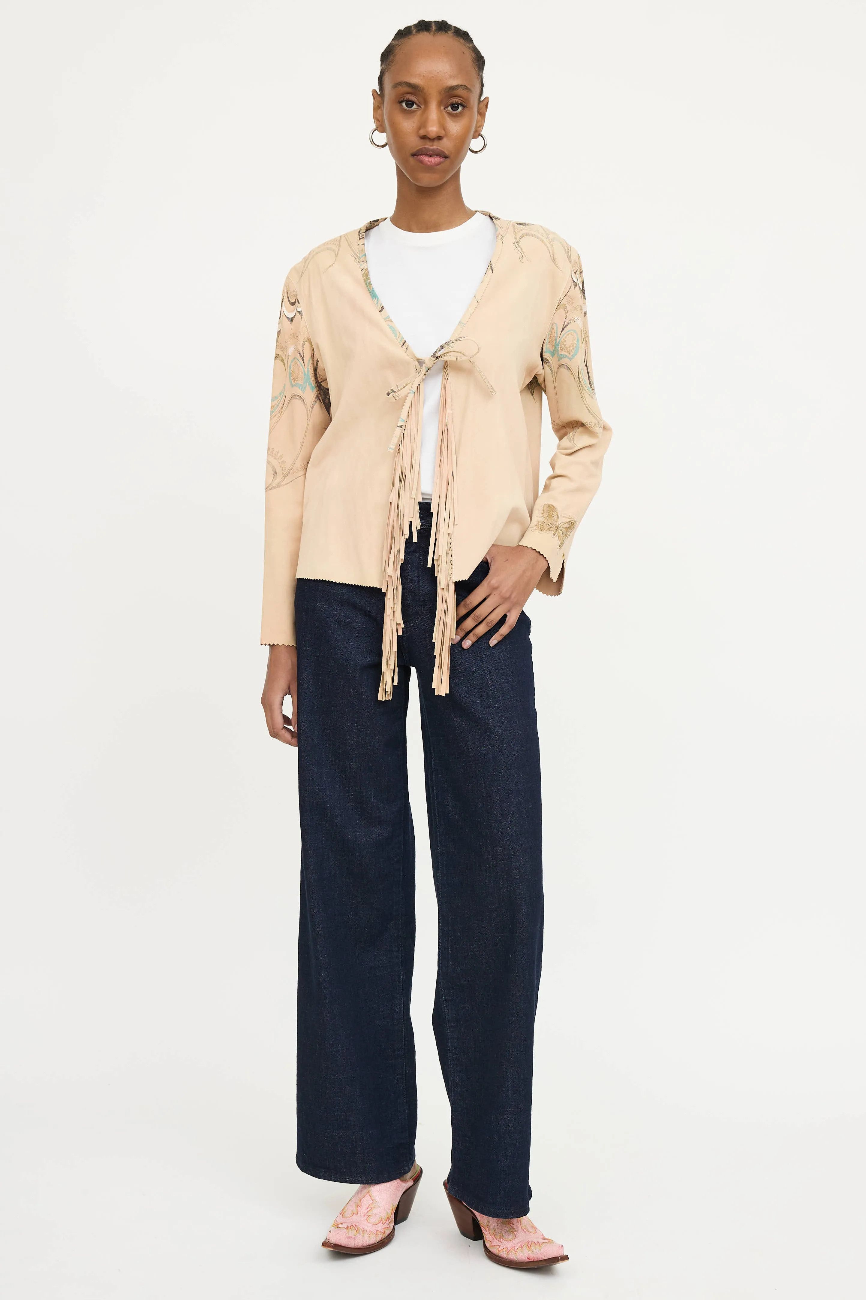 2004 Suede Fringe Jacket sold by VSP Consignment product image thumbnail 5