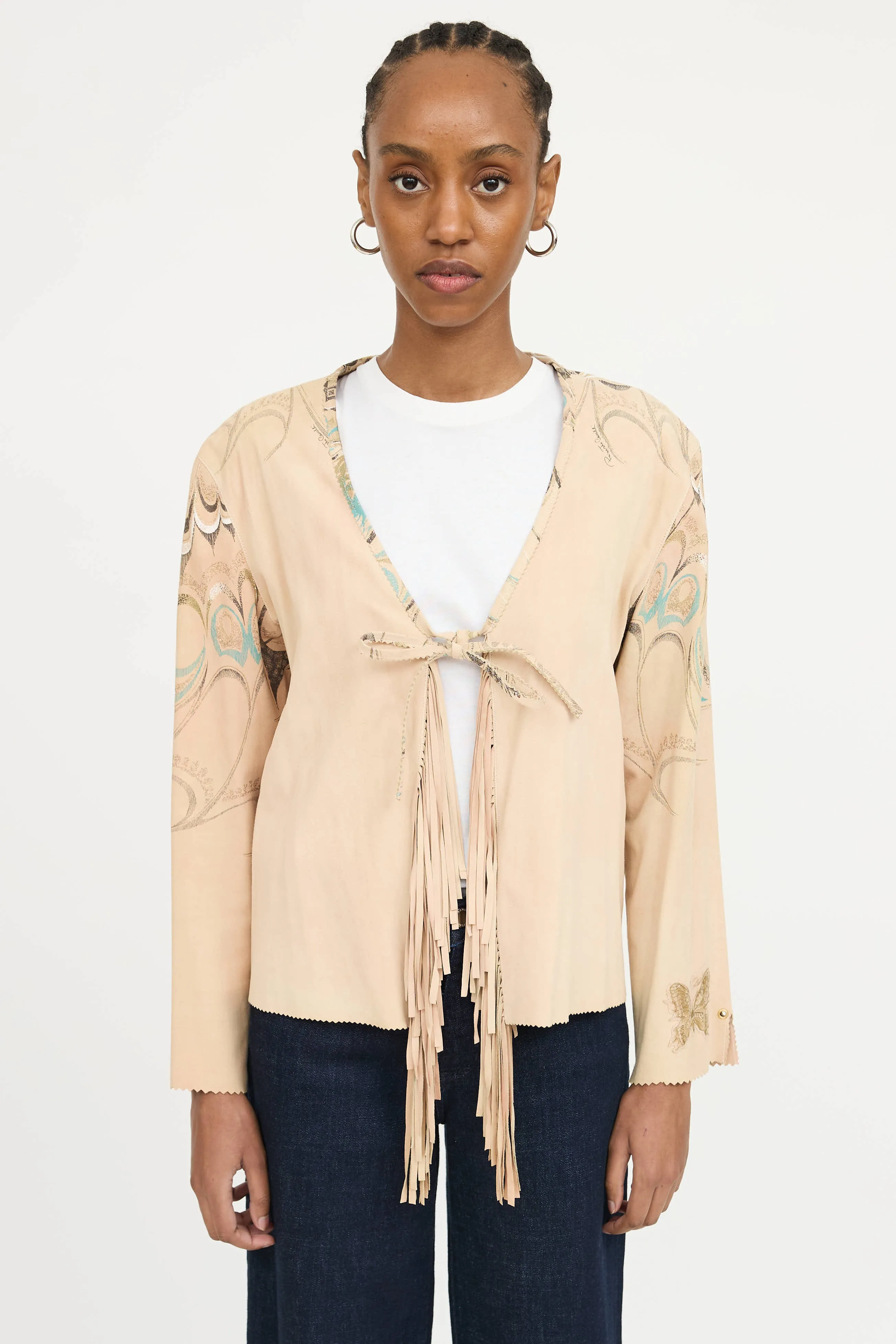 2004 Suede Fringe Jacket sold by VSP Consignment