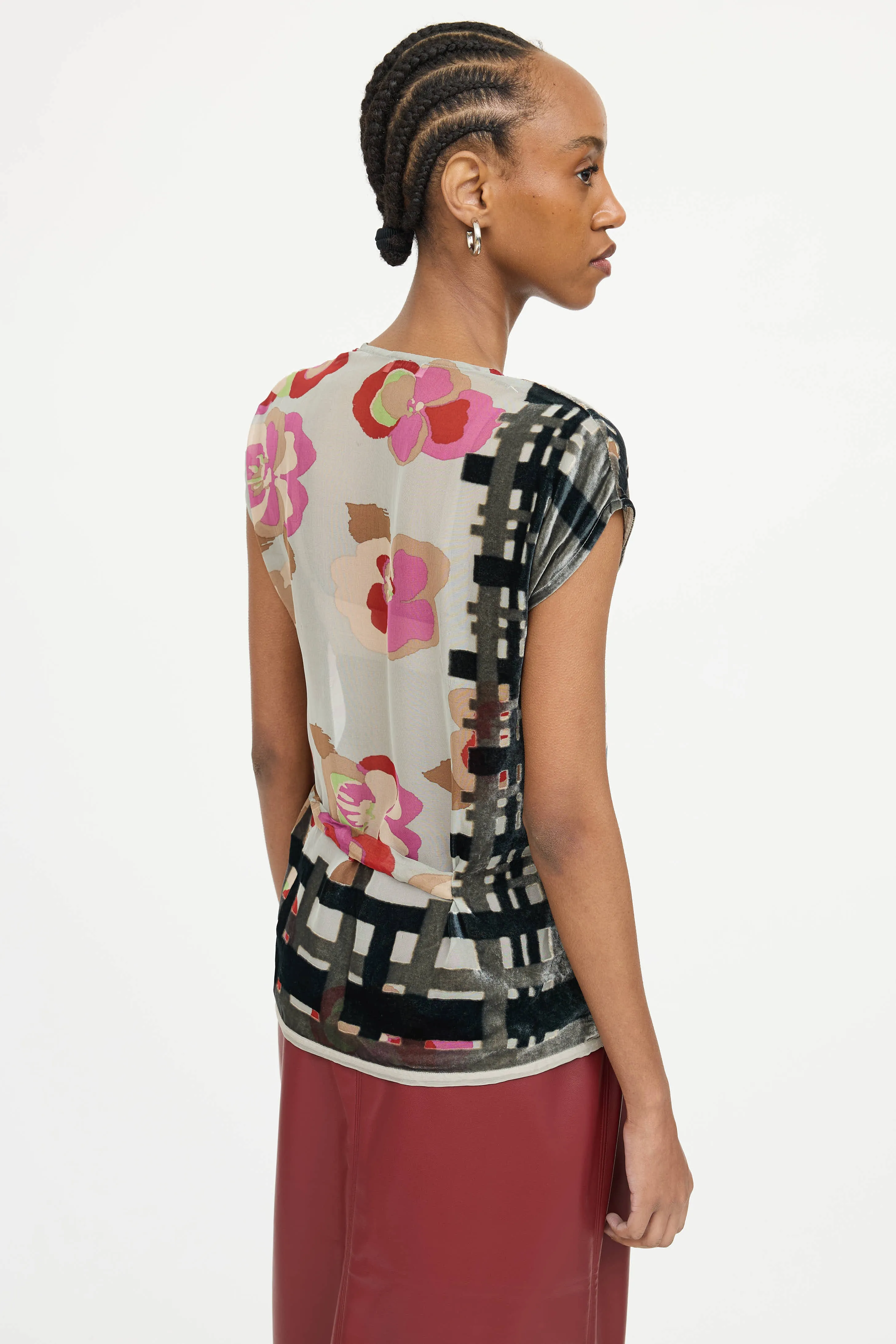 Silk Velvet Top sold by VSP Consignment product image thumbnail 4