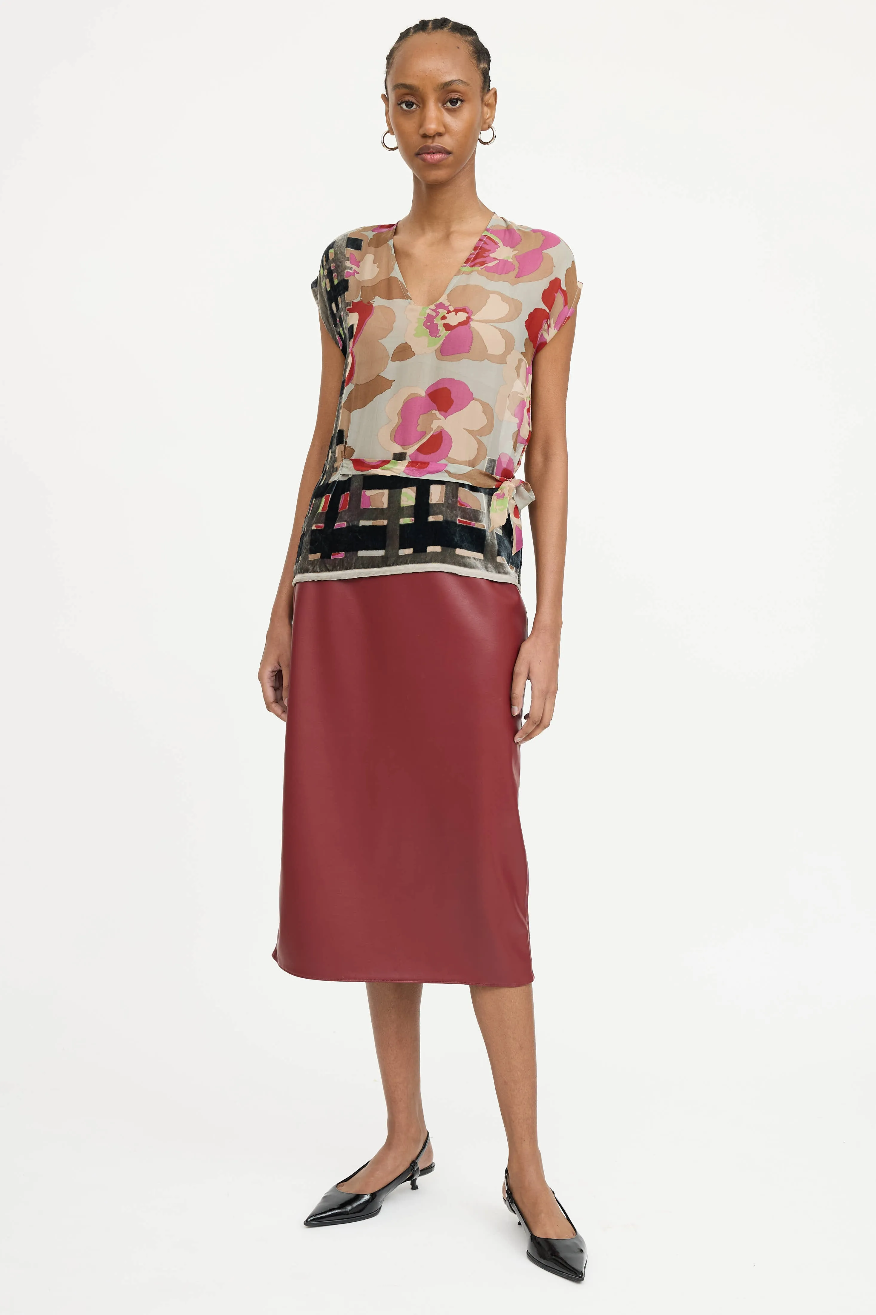 Silk Velvet Top sold by VSP Consignment product image thumbnail 5