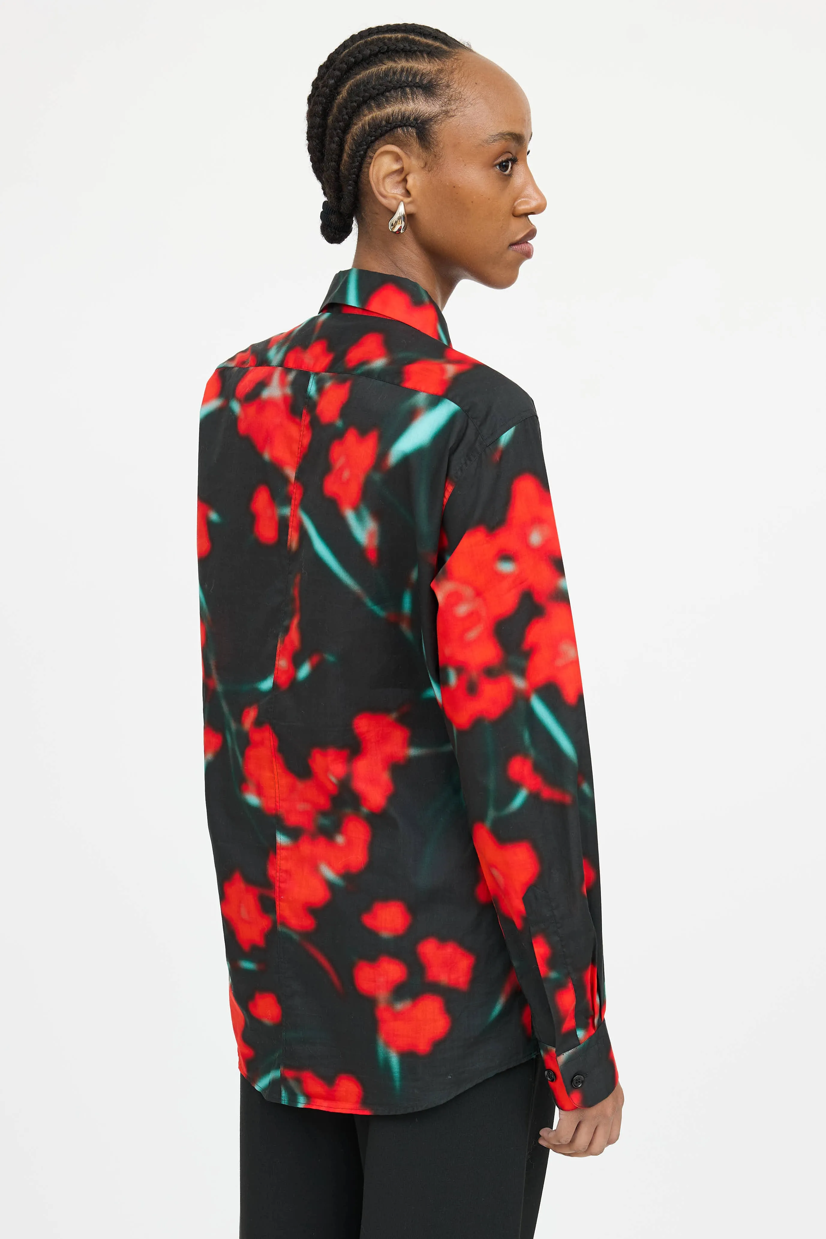 Floral Button Up Shirt sold by VSP Consignment product image thumbnail 4