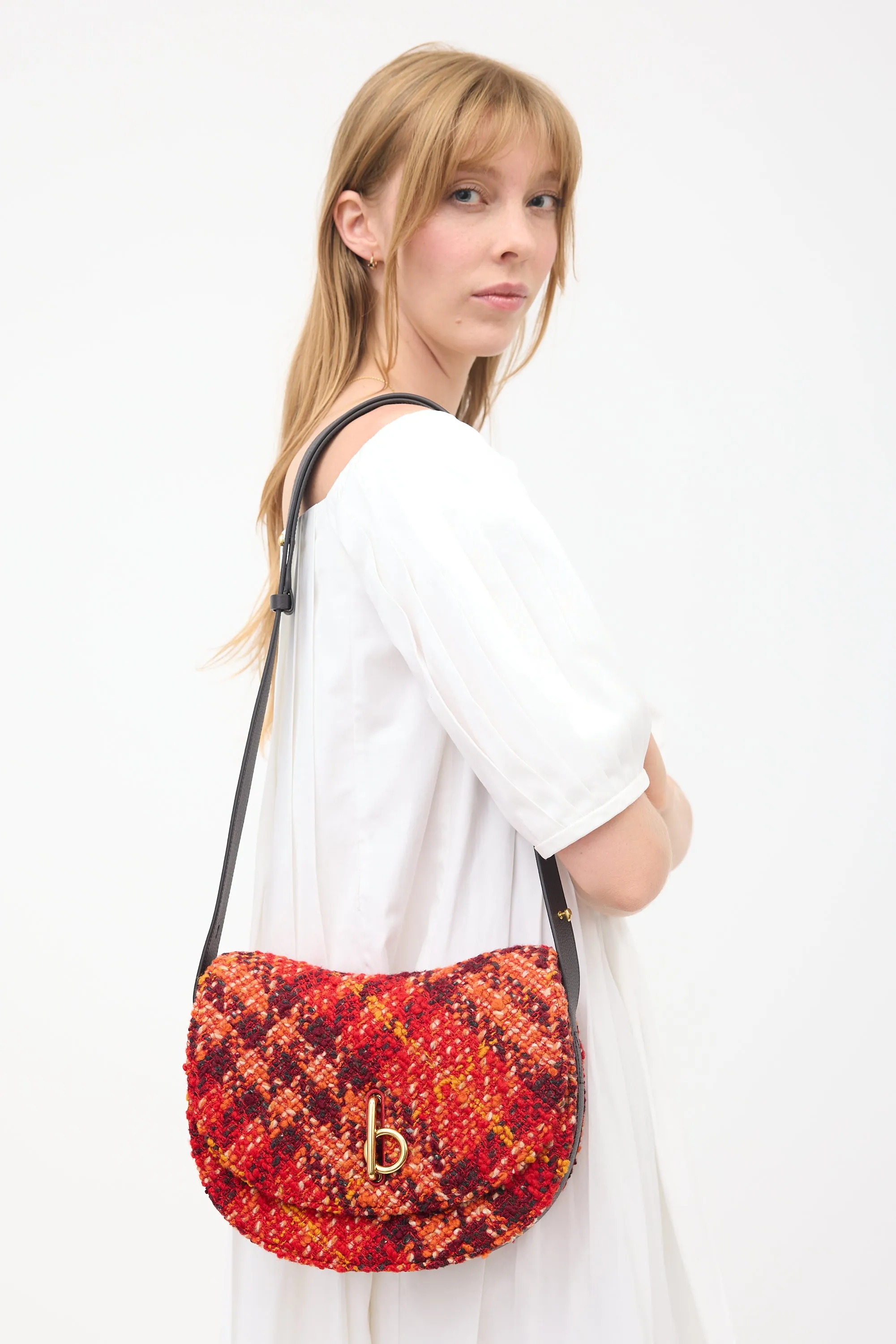 Tweed Medium Rocking Horse Bag sold by VSP Consignment