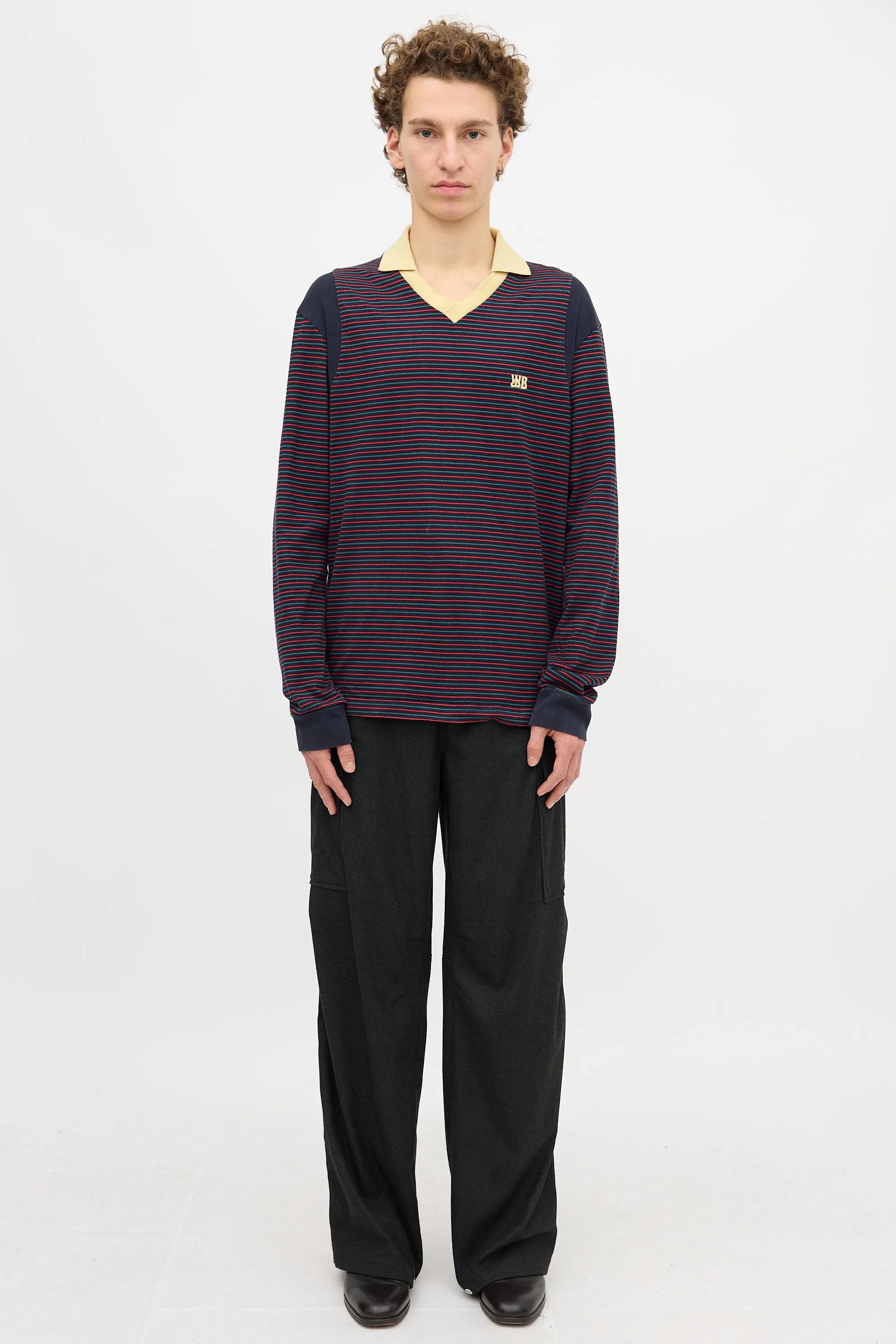 Striped Sonic Polo sold by VSP Consignment product image thumbnail 2