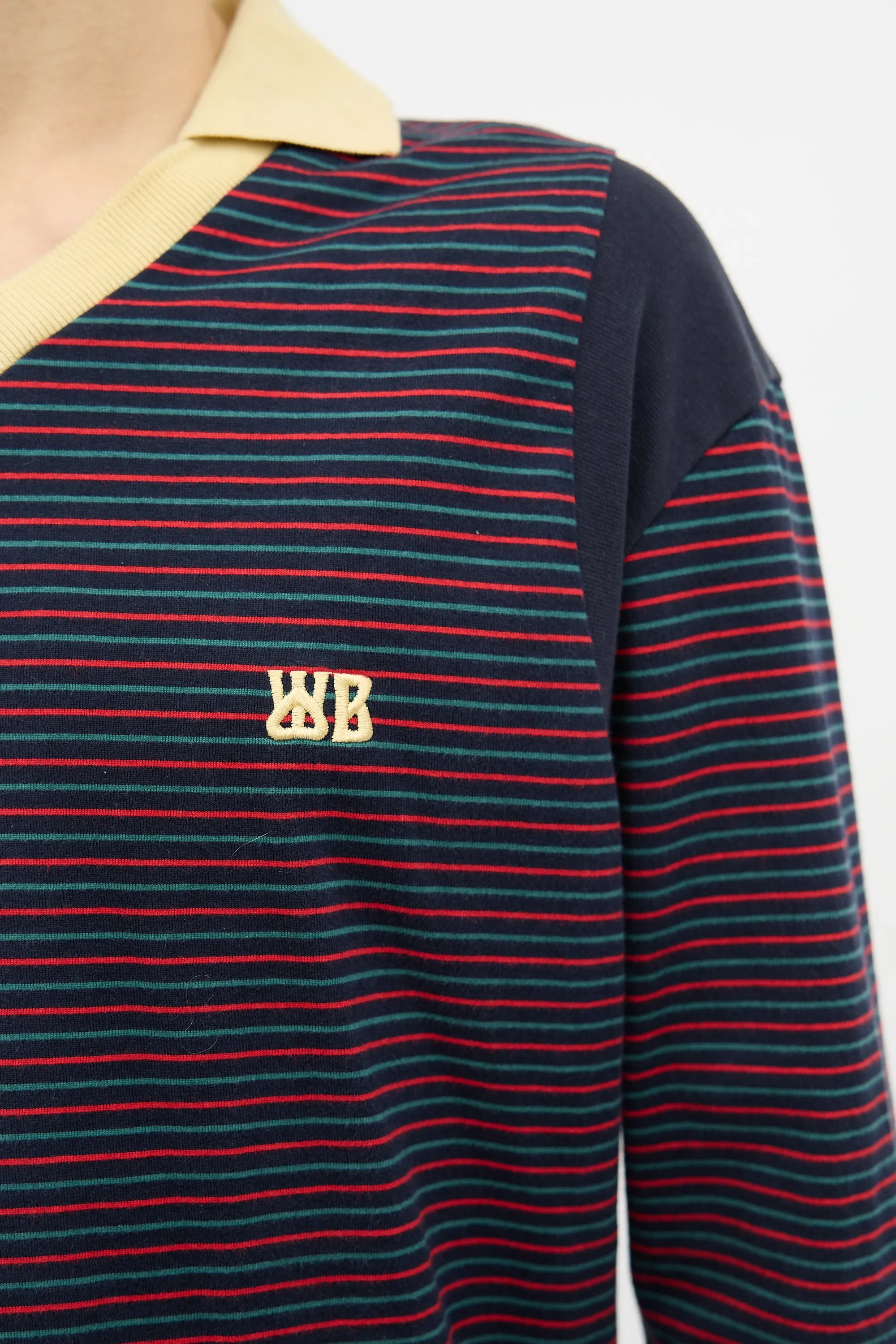 Striped Sonic Polo sold by VSP Consignment product image thumbnail 5