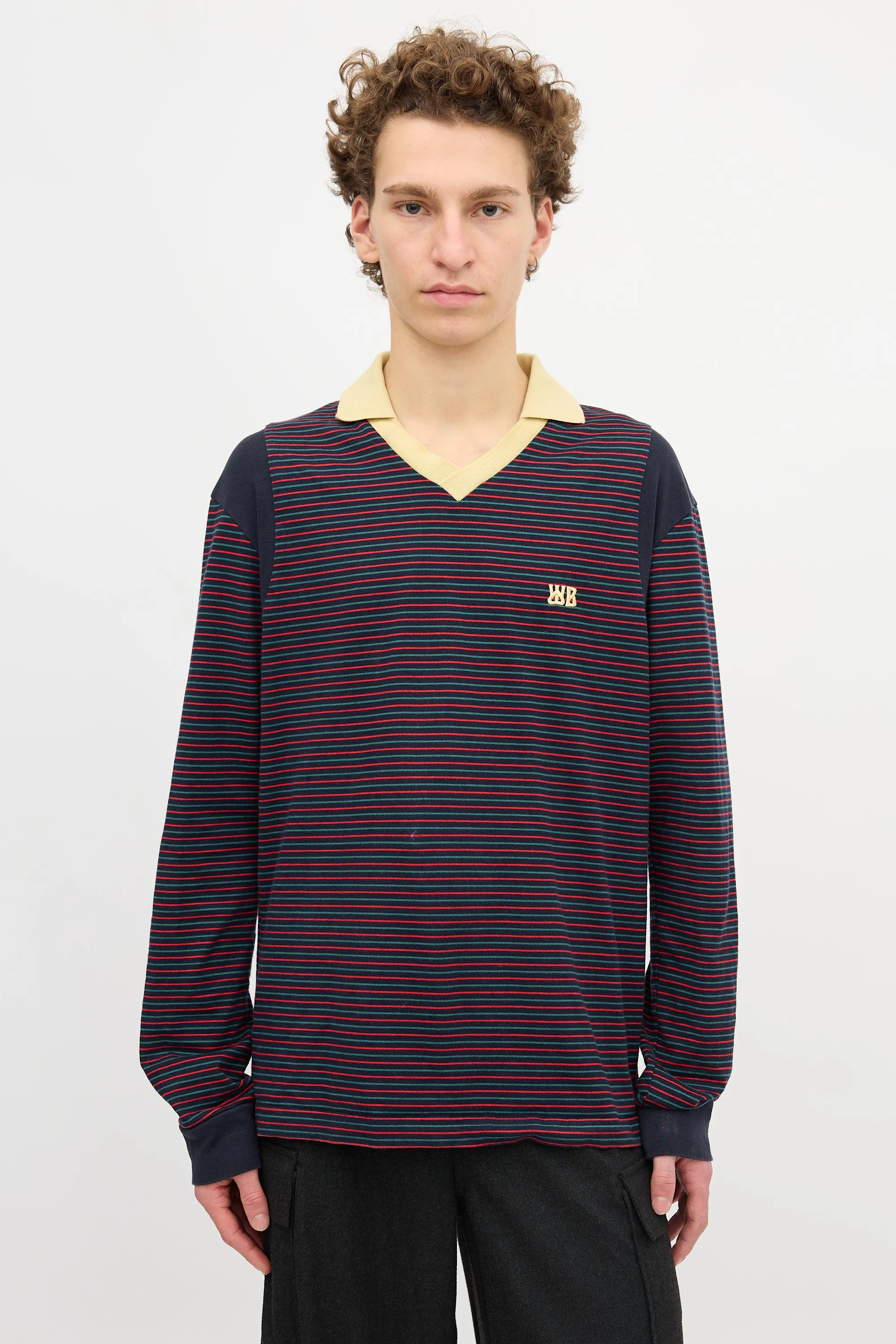 Striped Sonic Polo sold by VSP Consignment