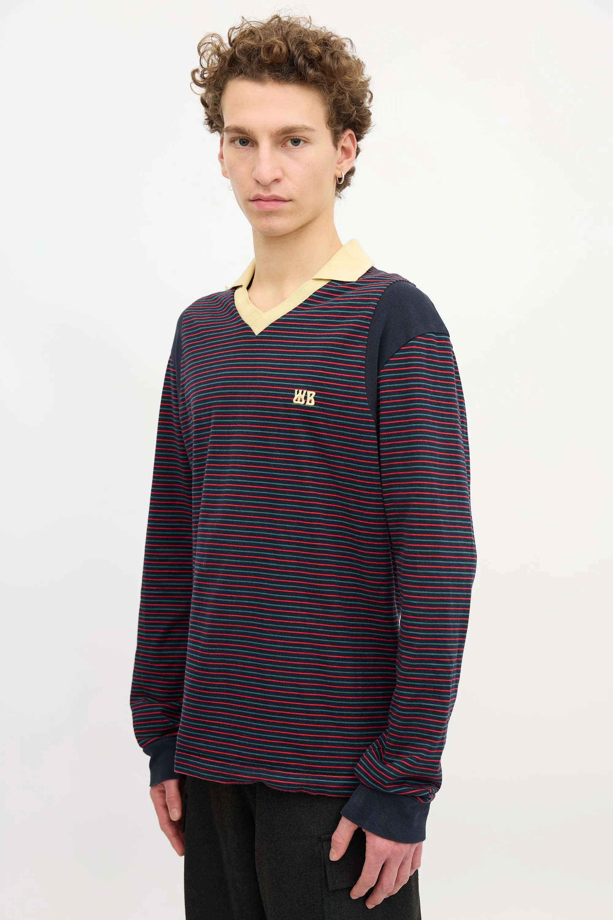 Striped Sonic Polo sold by VSP Consignment product image thumbnail 3