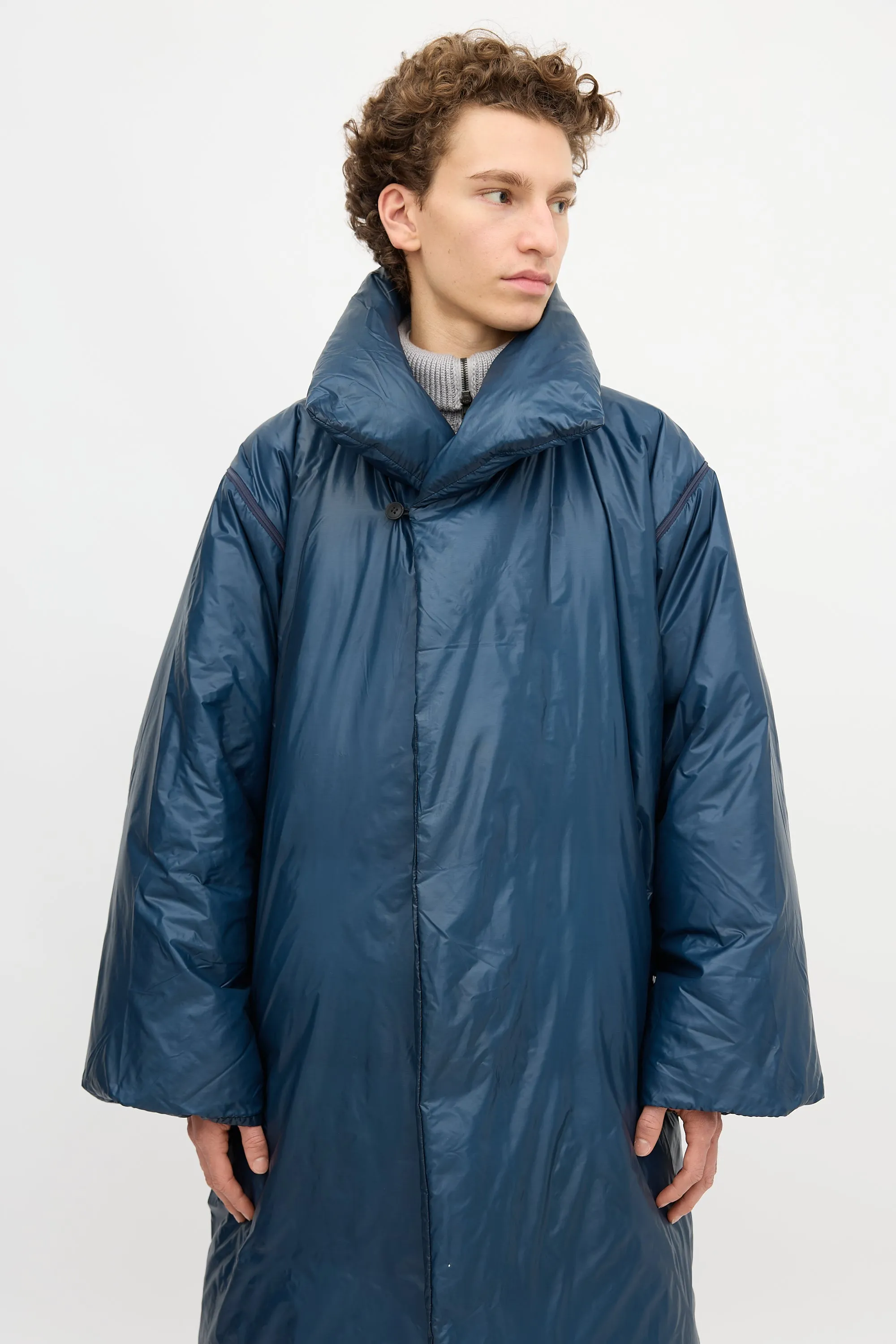 Nylon & Down Padded Coat sold by VSP Consignment product image thumbnail 3