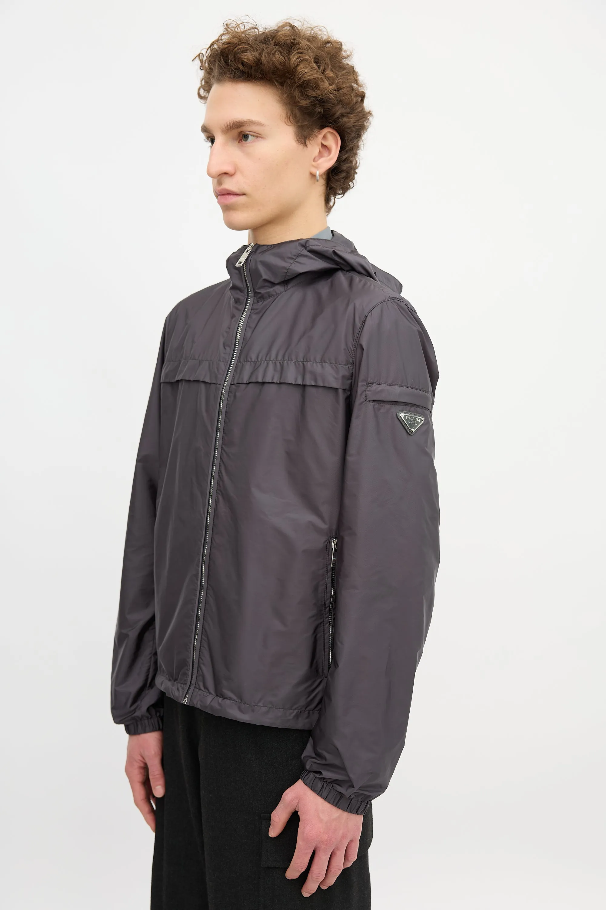Sport Nylon Windbreaker Jacket sold by VSP Consignment product image thumbnail 4