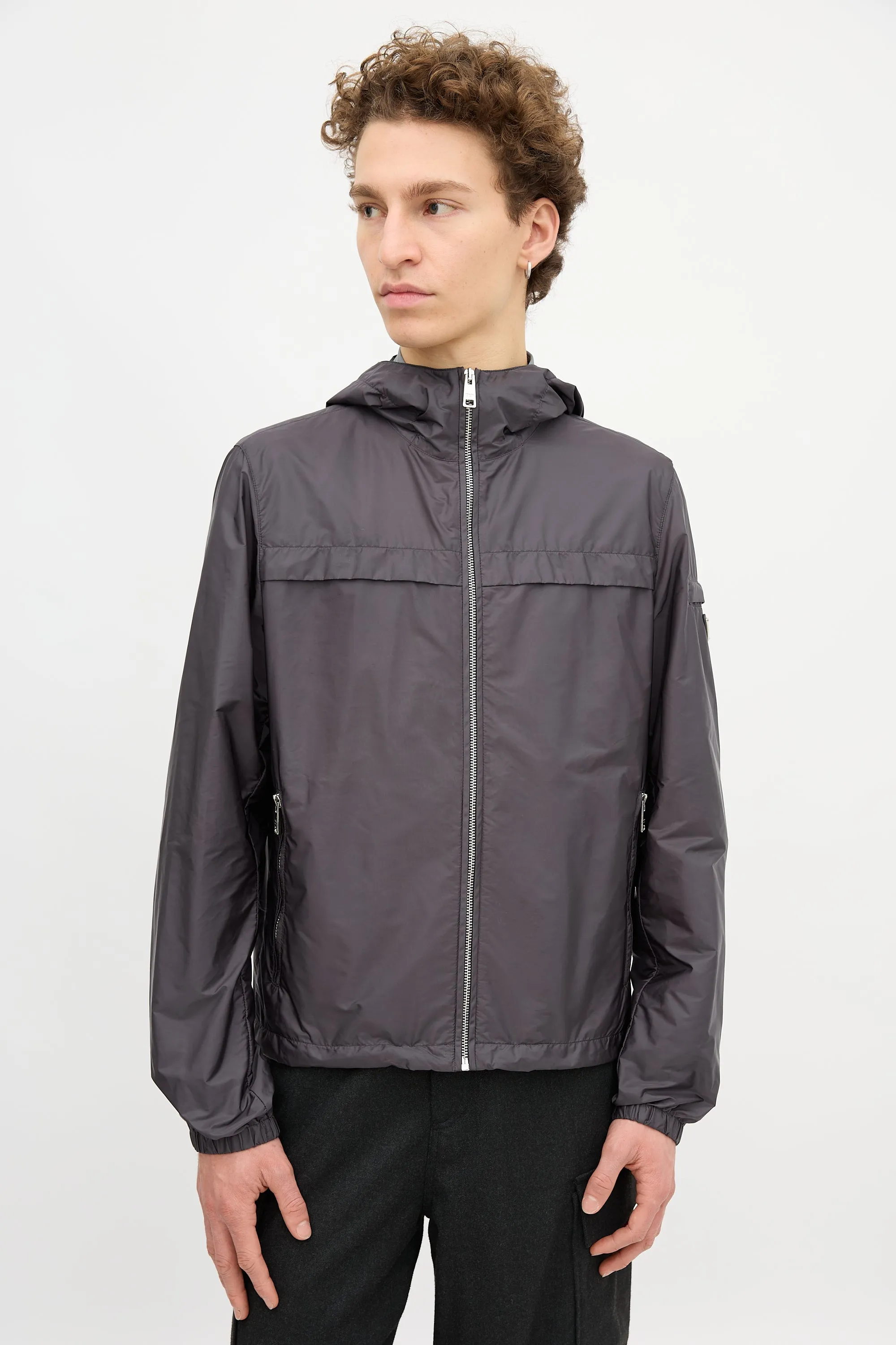 Sport Nylon Windbreaker Jacket sold by VSP Consignment