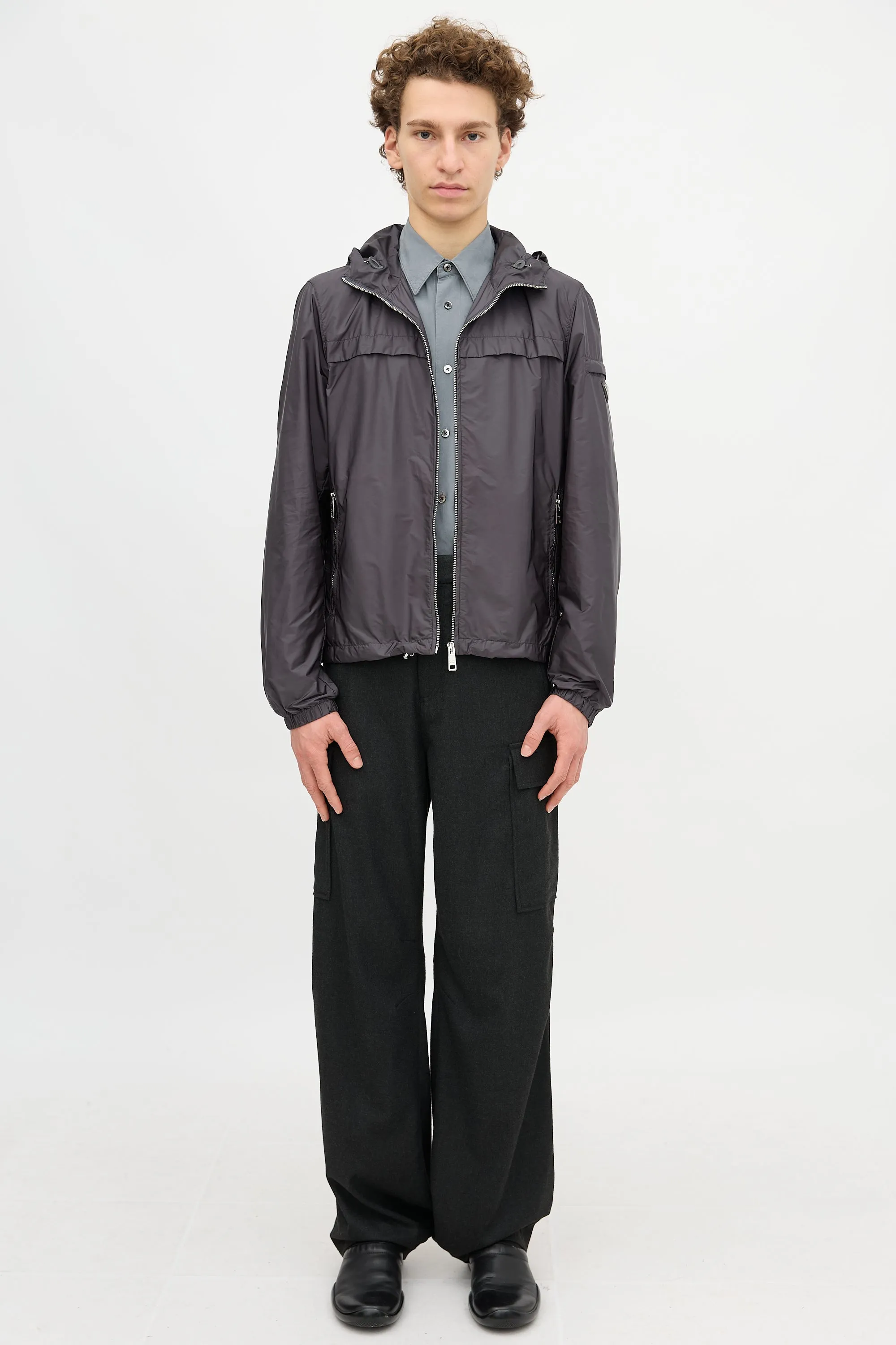 Sport Nylon Windbreaker Jacket sold by VSP Consignment product image thumbnail 2