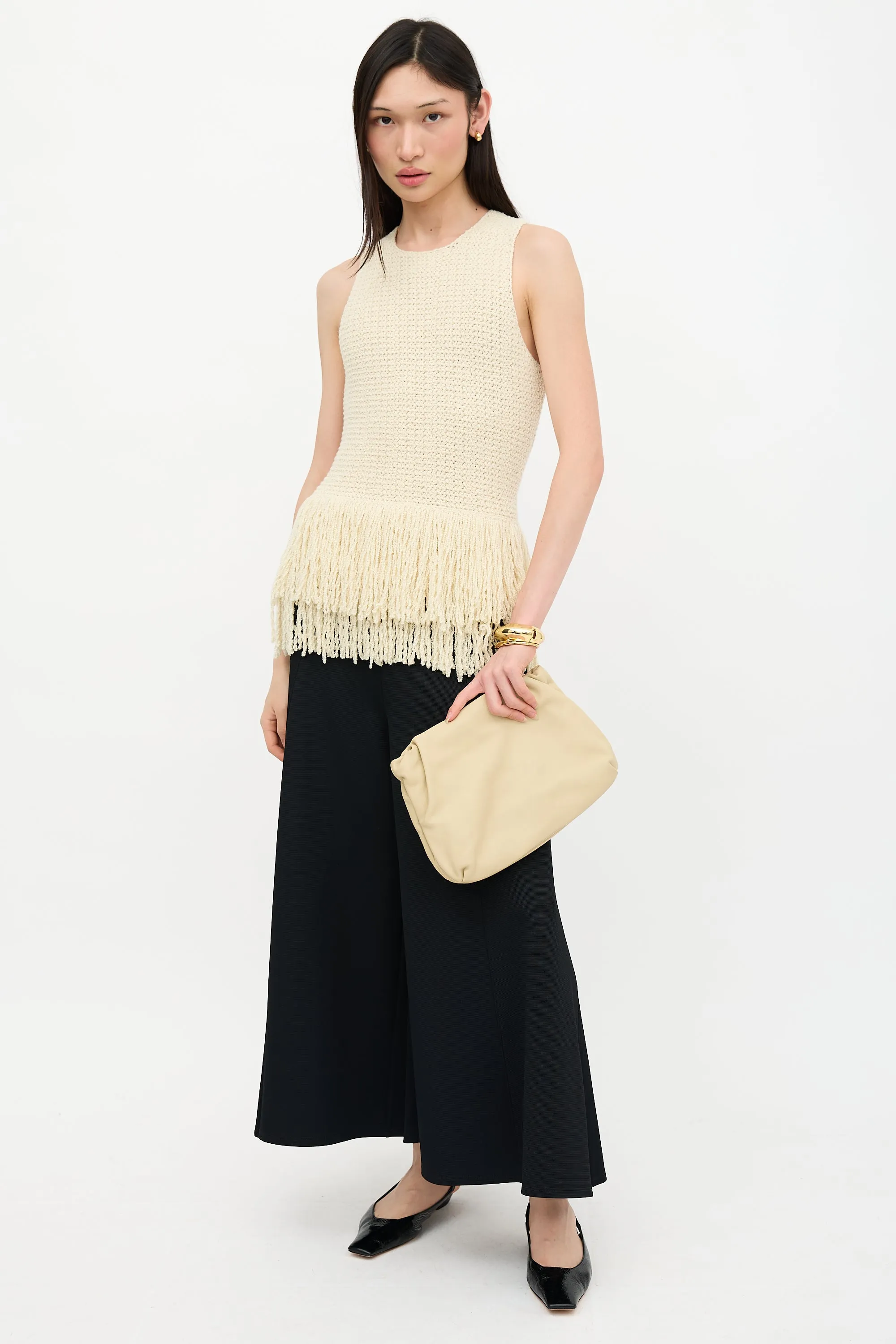 Leather Bourse Clutch Bag sold by VSP Consignment product image thumbnail 3